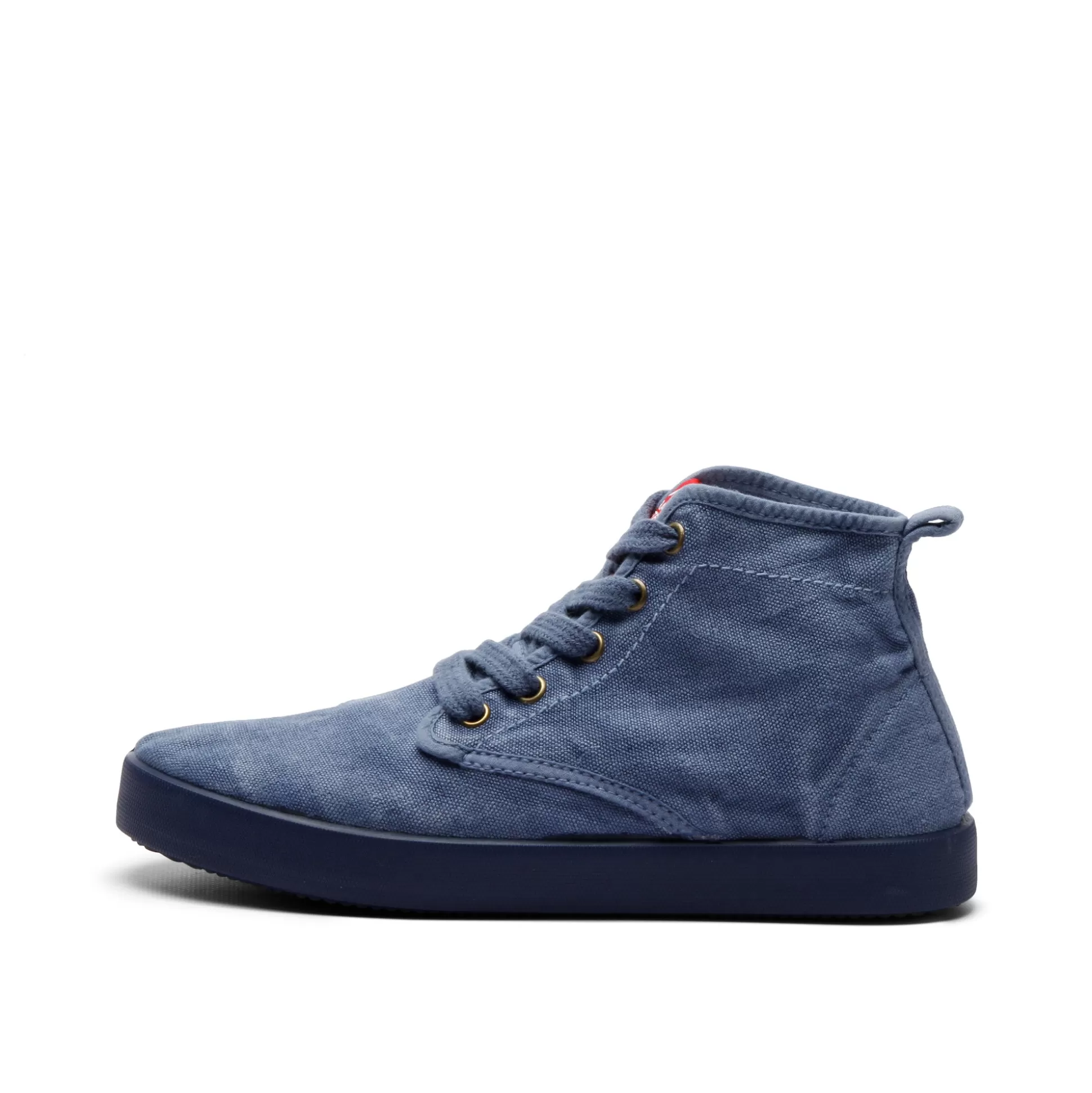 Herren Grand Step Adam Hemp Sneaker Blue Washed