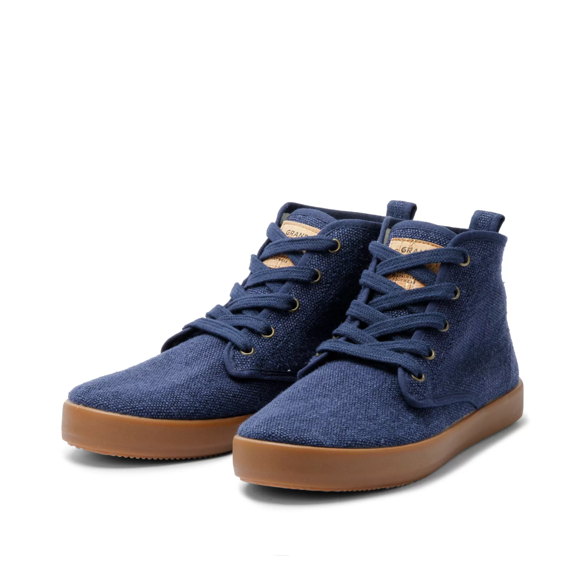 Herren Grand Step Adam Hemp Sneaker Marino