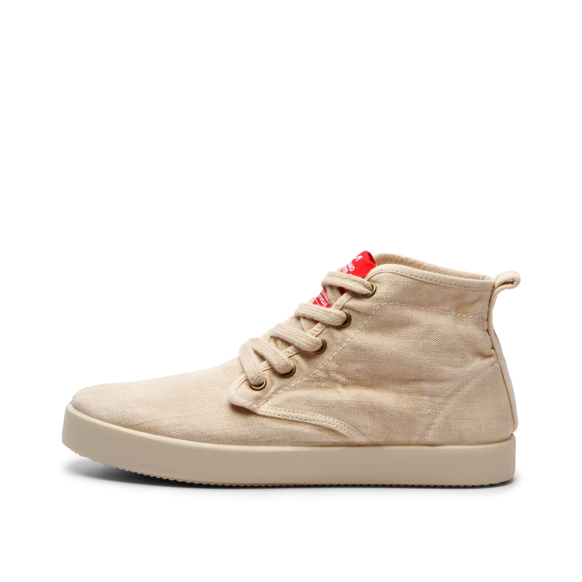 Herren Grand Step Adam Hemp Sneaker Nature Washed