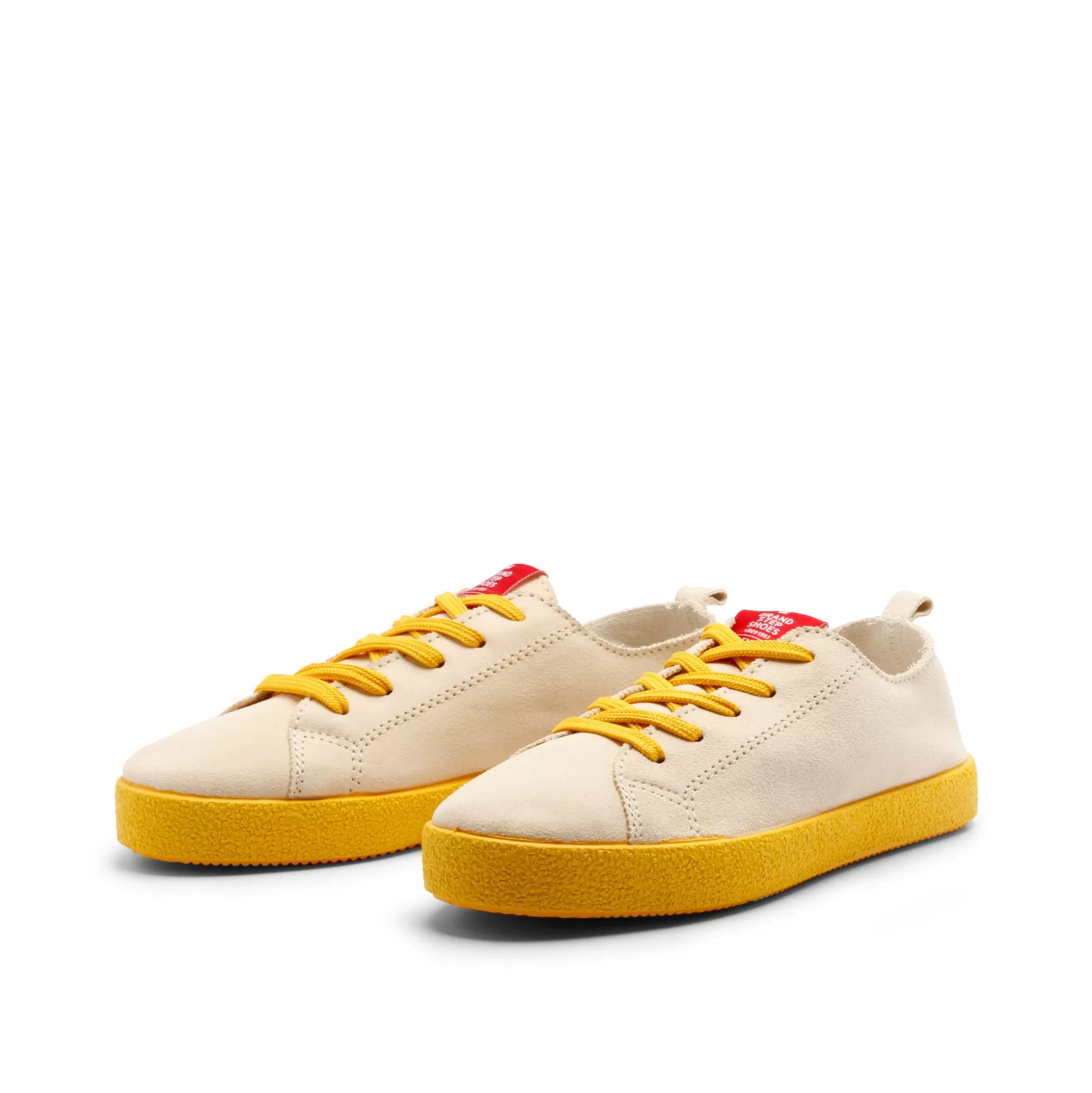 Damen Grand Step Ava Suede Sneaker Yellow