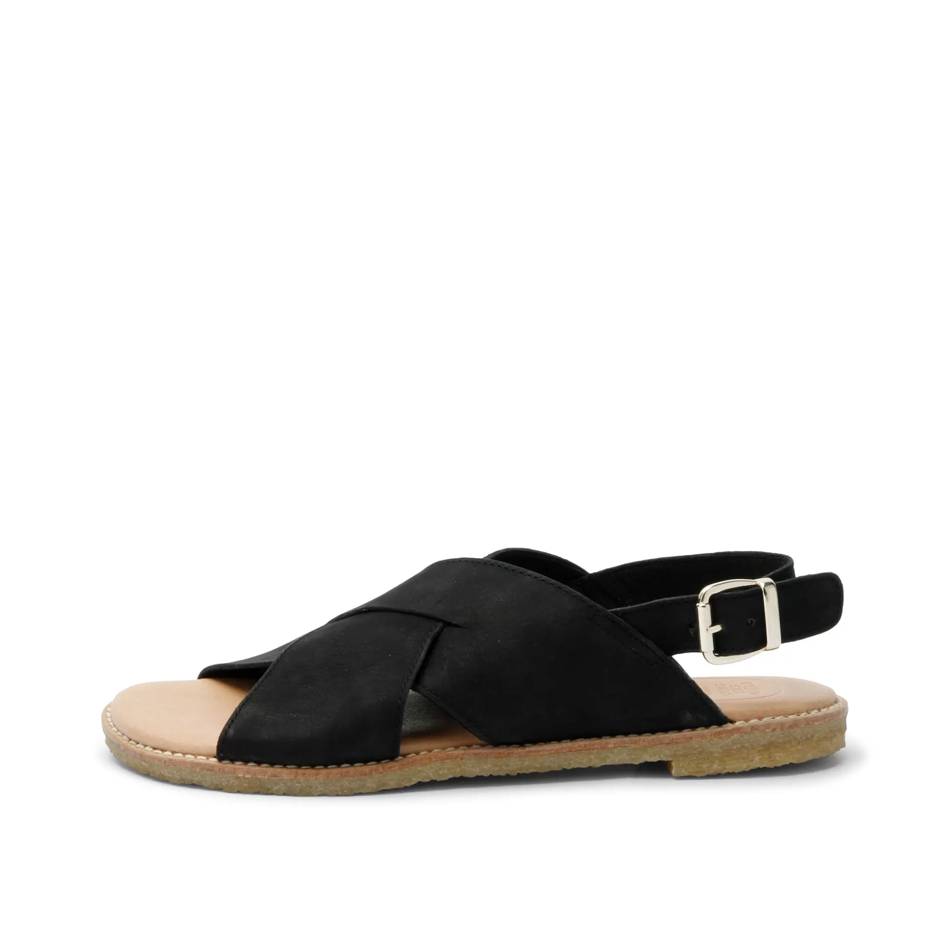 Damen Grand Step Bonita Leather Sandal Black