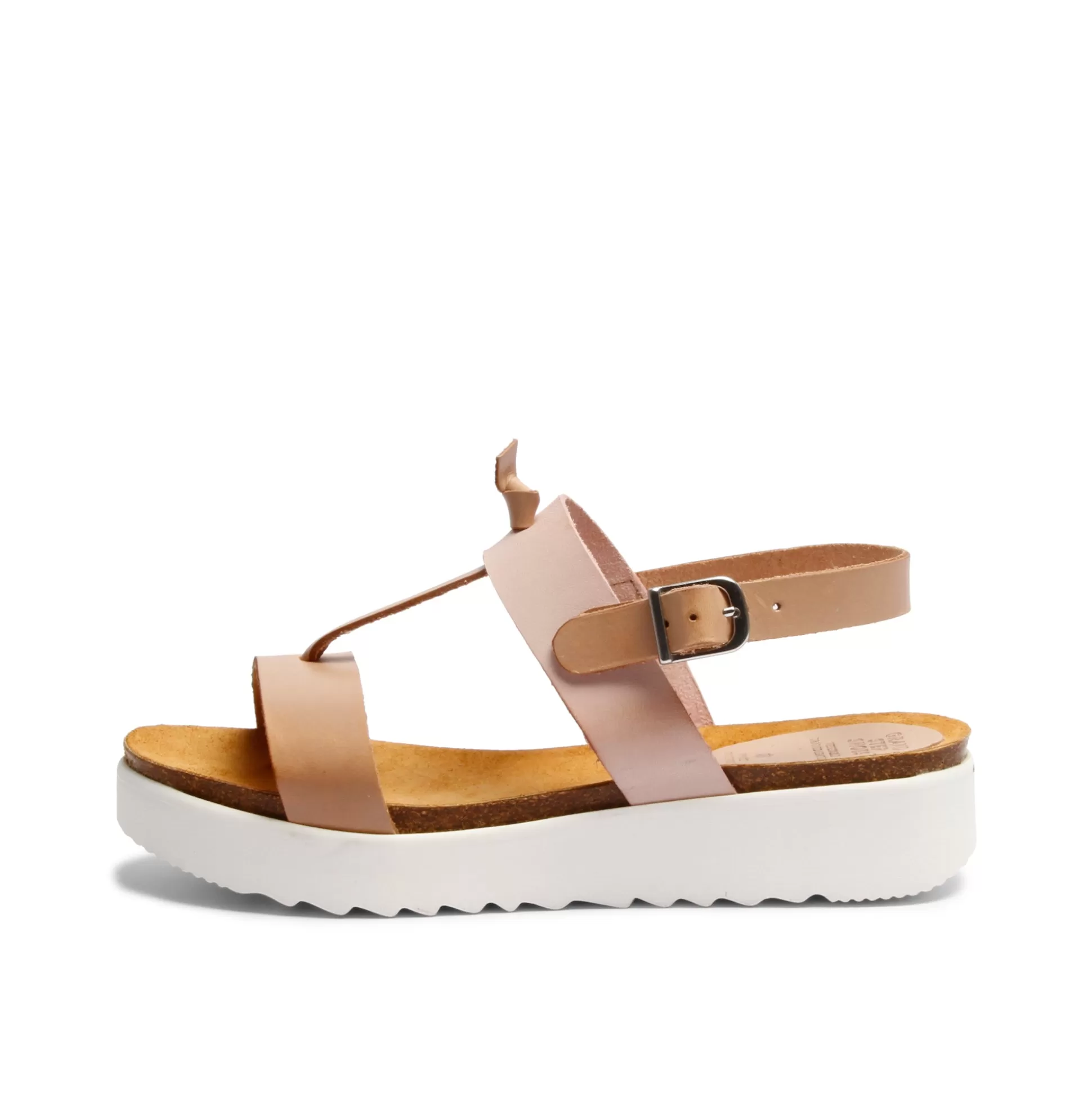 Damen Grand Step Edina Leather Sandal Beige