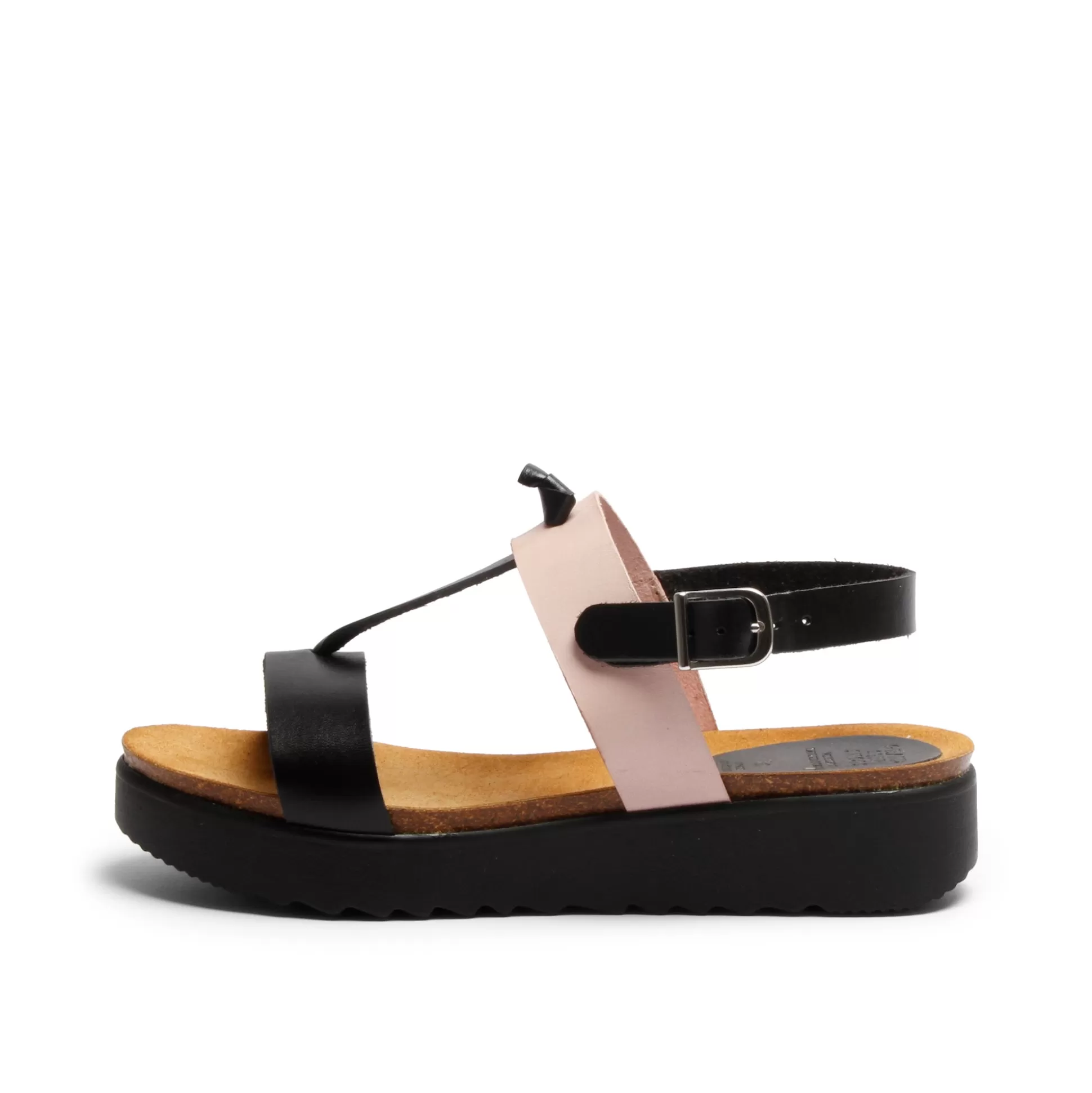 Damen Grand Step Edina Leather Sandal Black