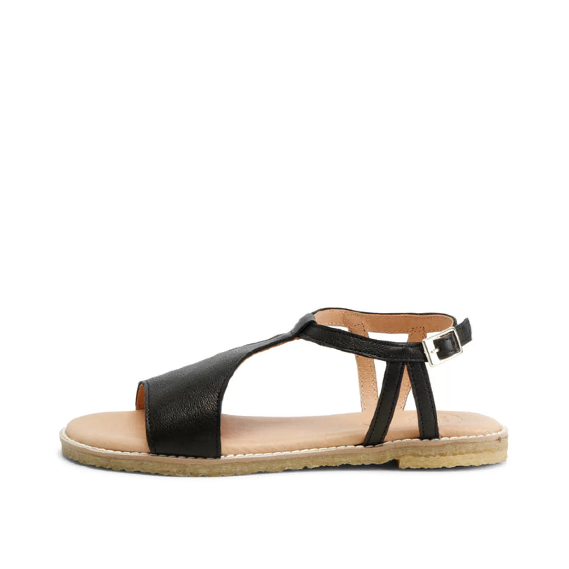 Damen Grand Step Eldora Leather Sandal Black