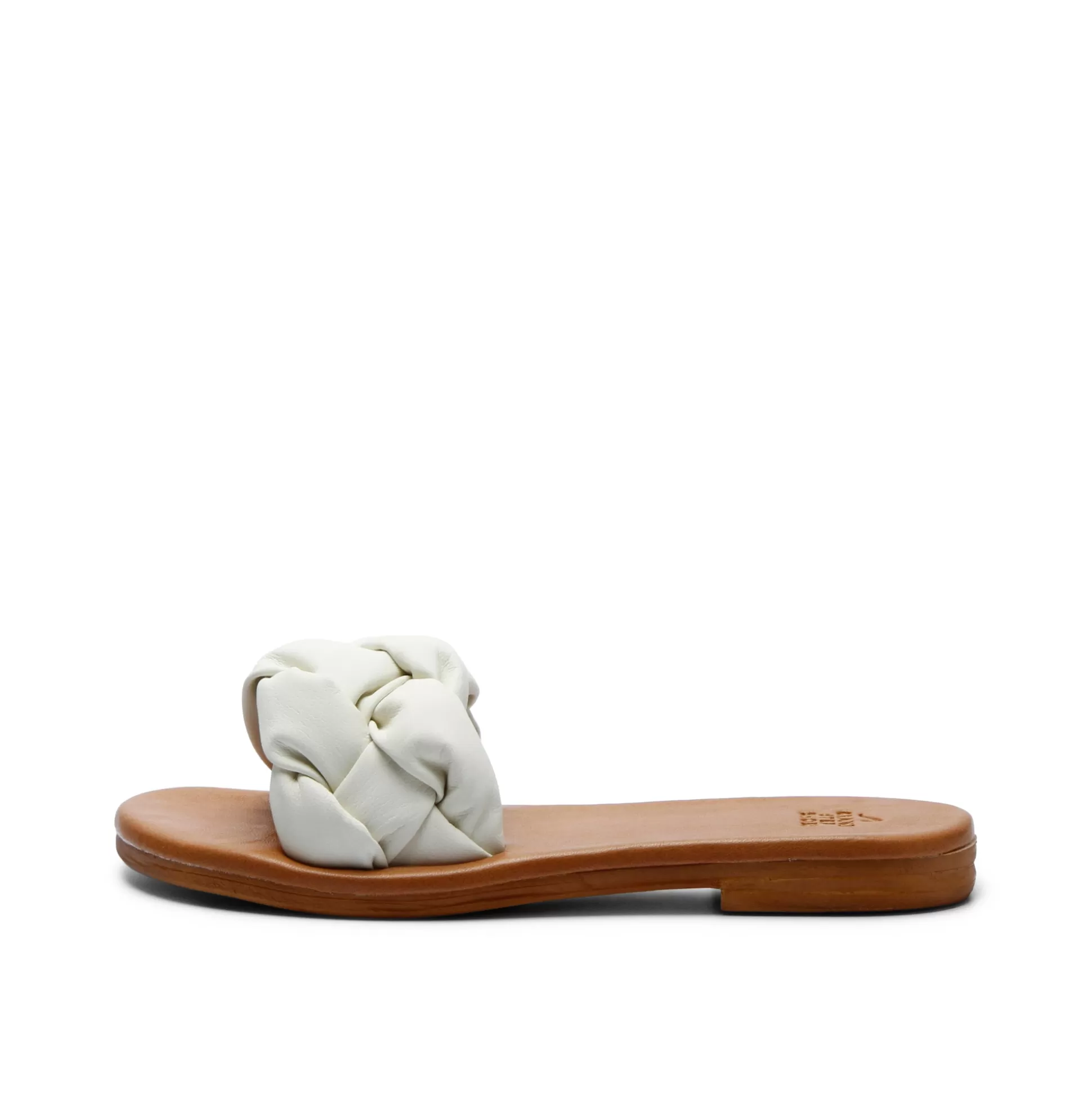 Damen Grand Step Estoril Leather Sandal Offwhite