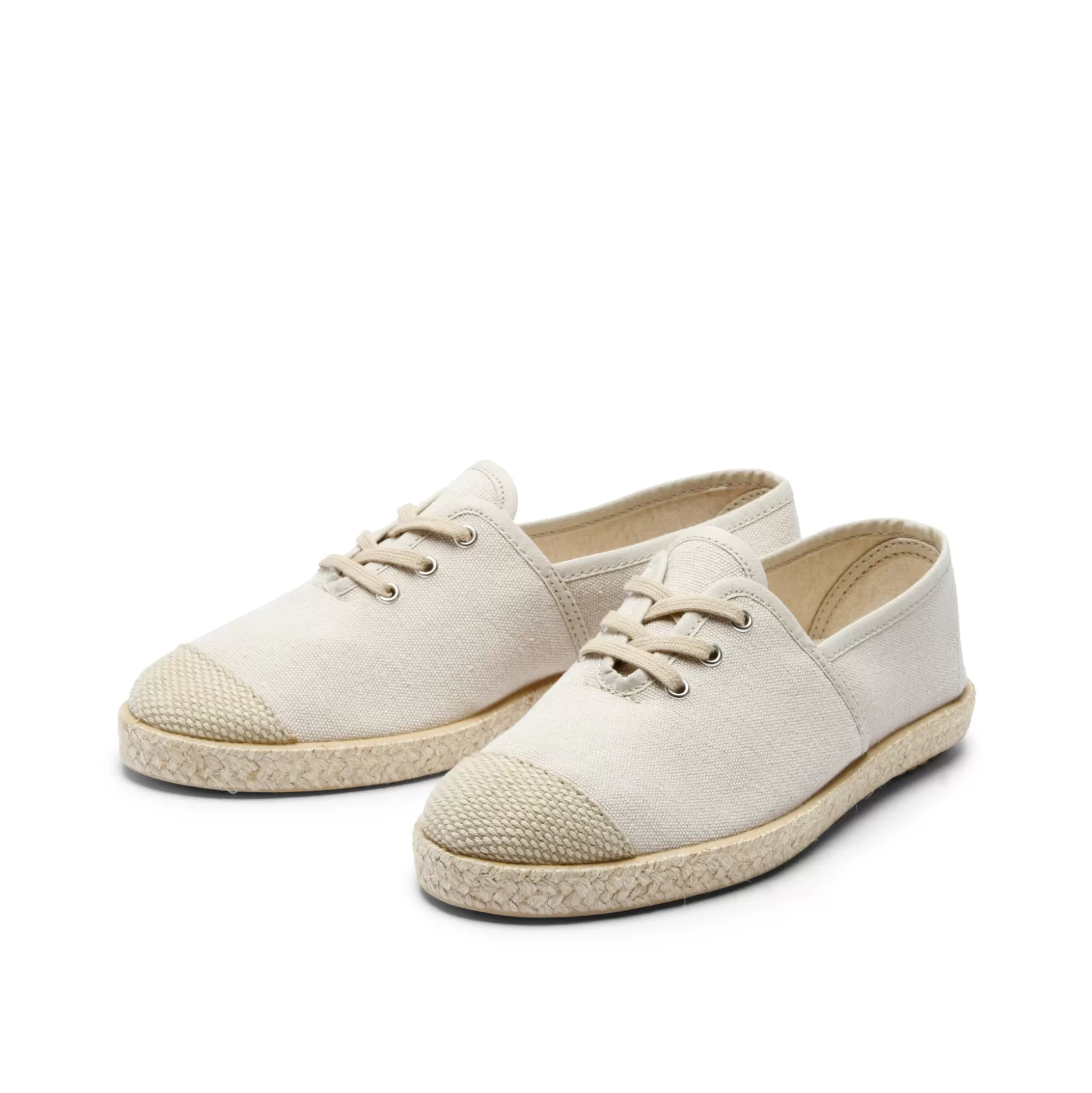 Damen Grand Step Eve Espadrille Nature Washed