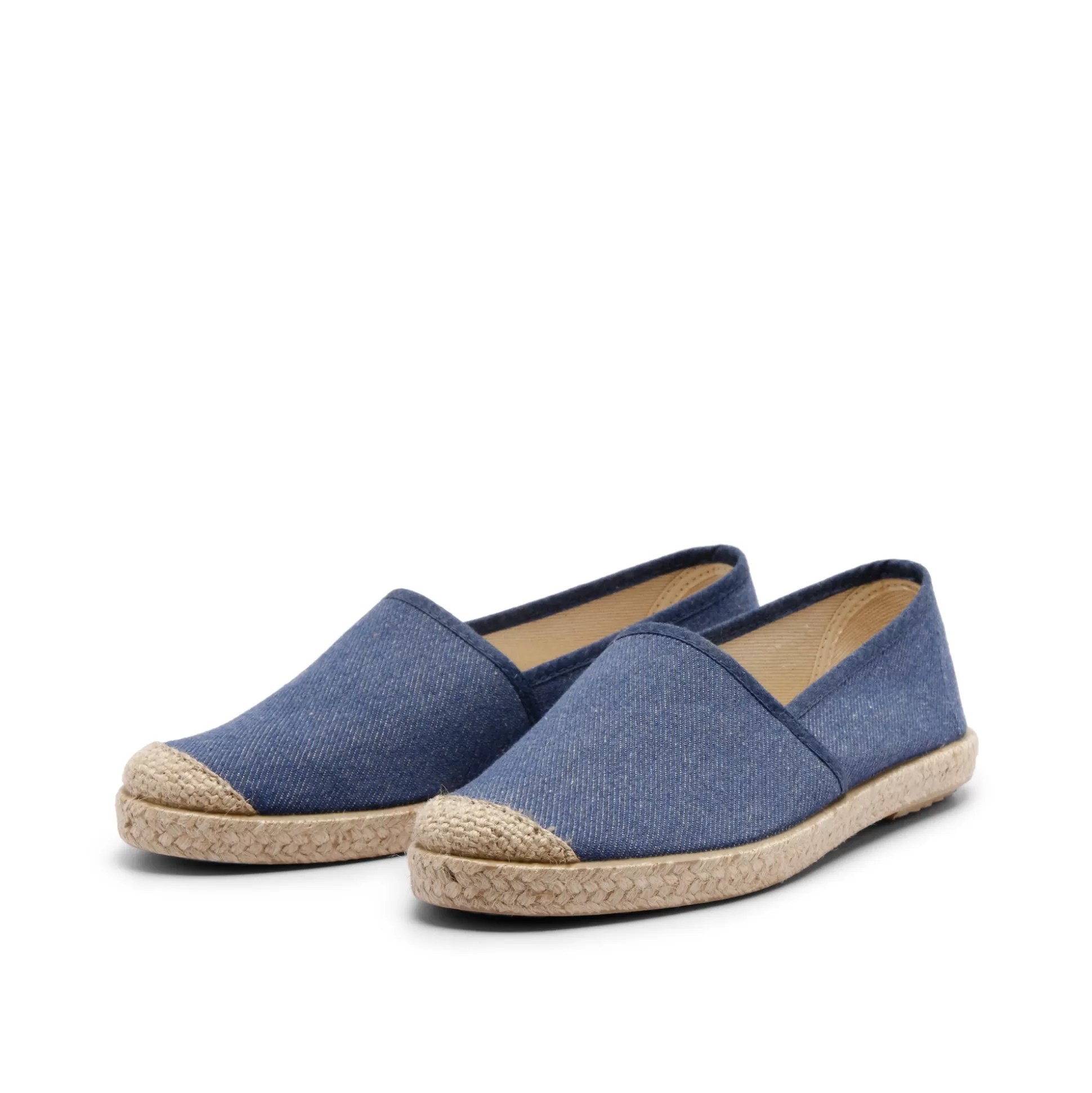 Damen Grand Step Evita Espadrille Denim