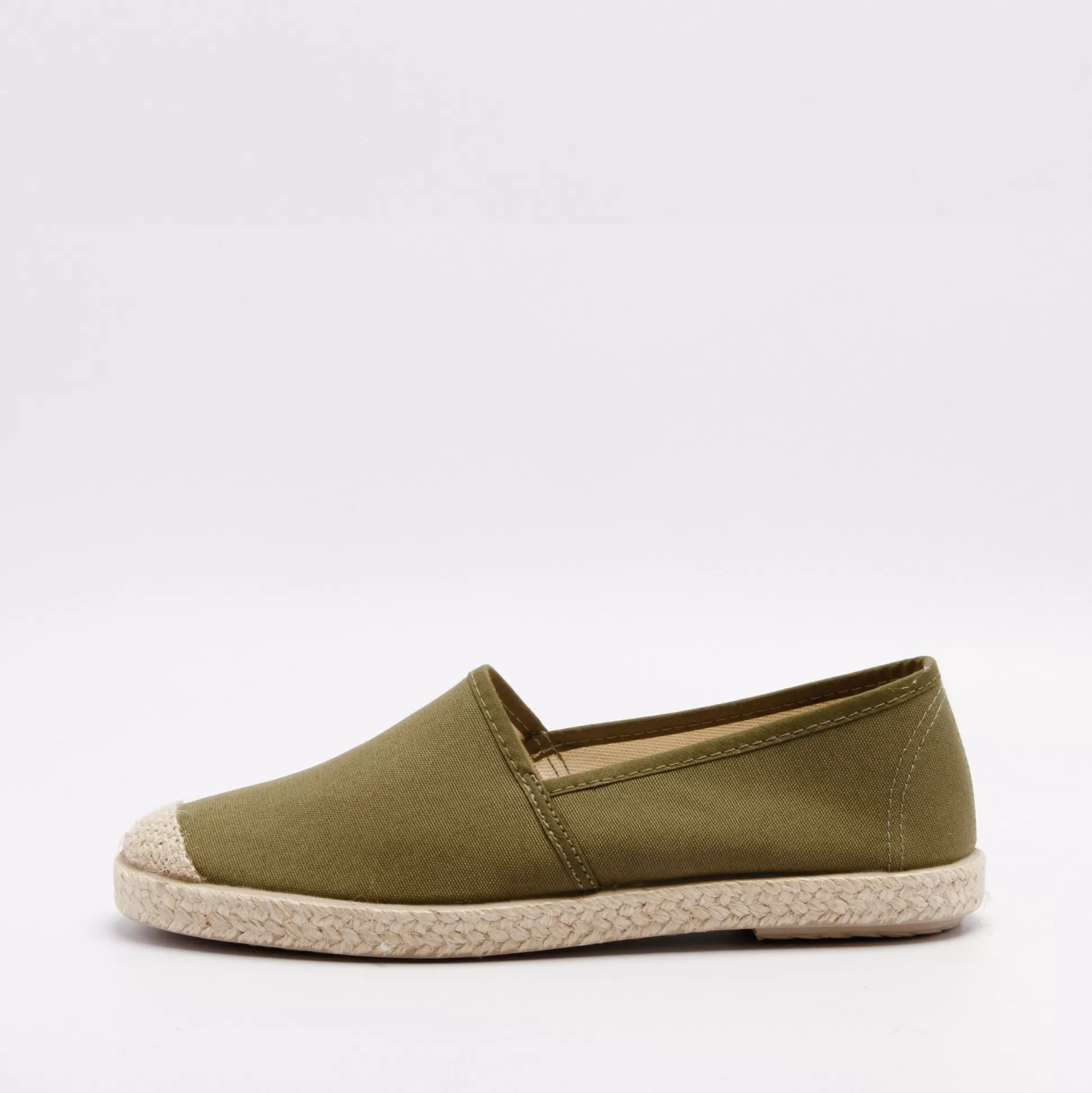 Damen Grand Step Evita Espadrille Khaki