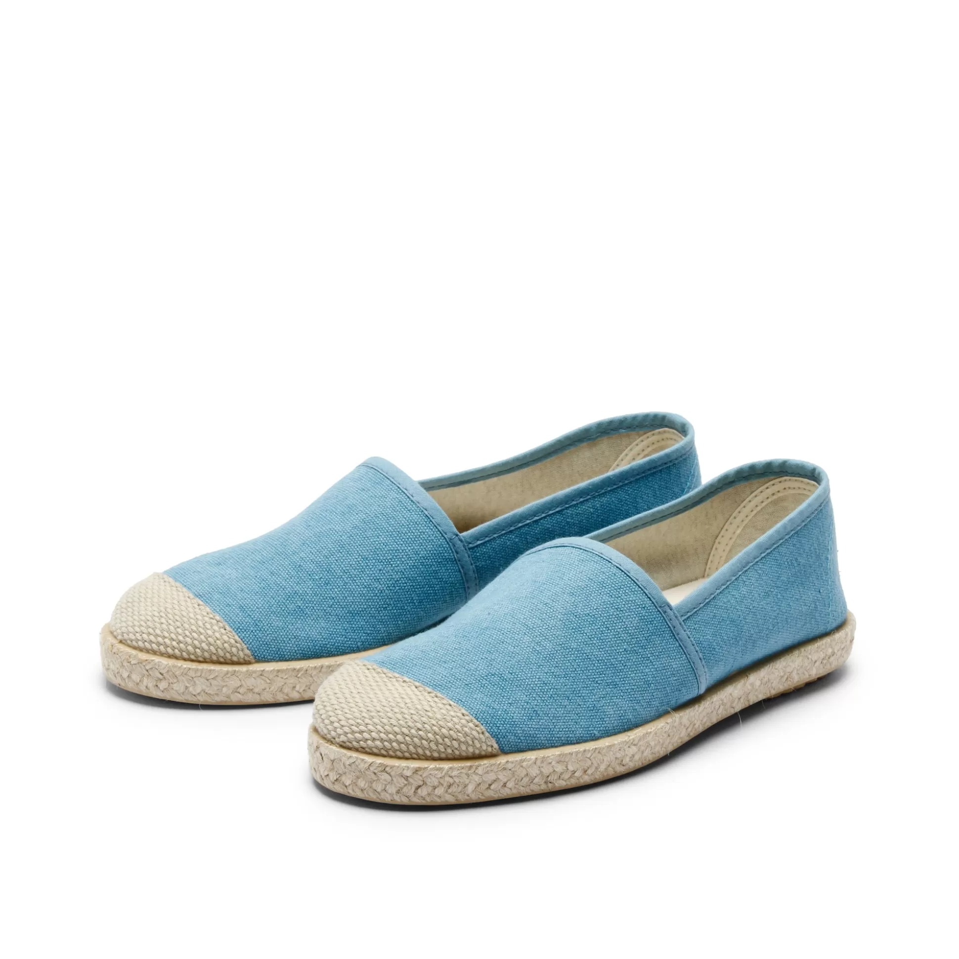 Damen Grand Step Evita Espadrille Sky Washed