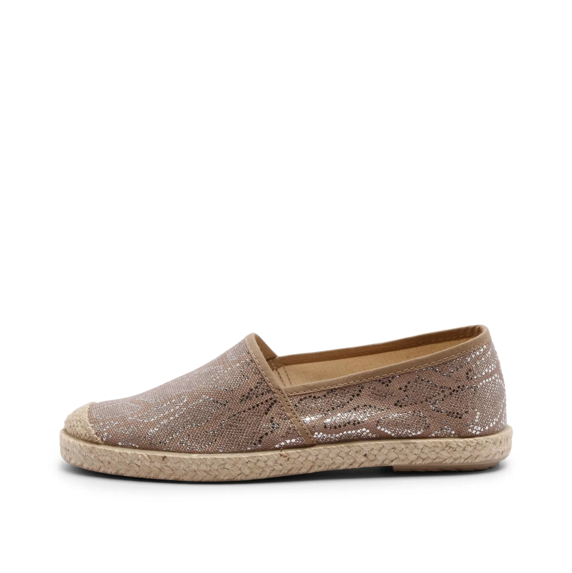 Damen Grand Step Evita Espadrille Snake Rose