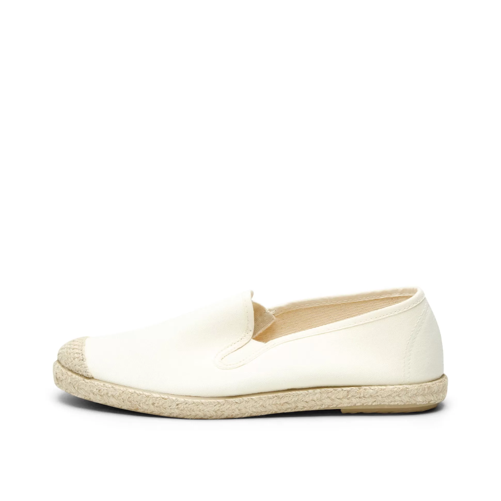 Damen Grand Step Evita Espadrille Stretch Offwhite