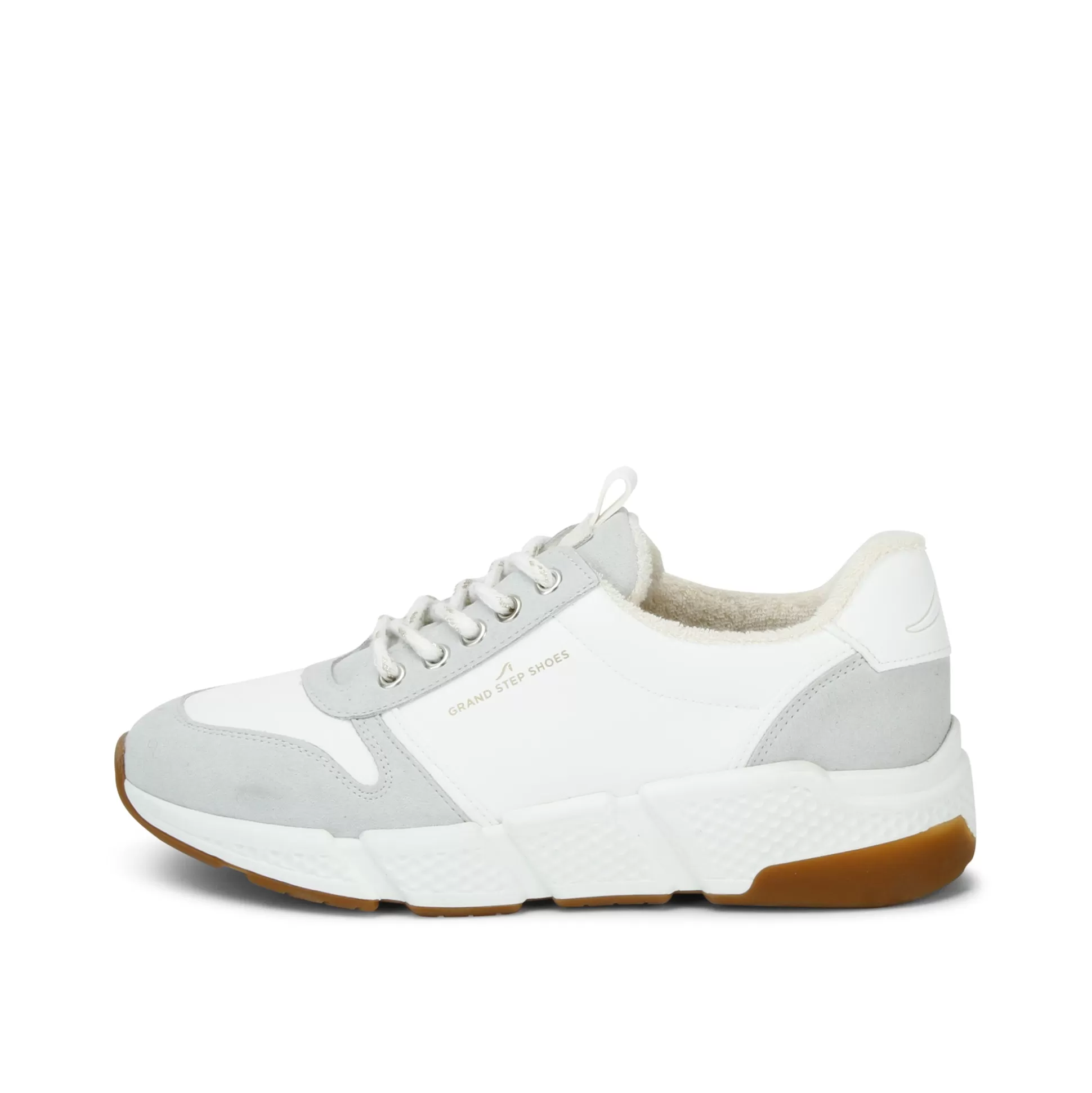 Damen Grand Step Joker White Corn Sneaker