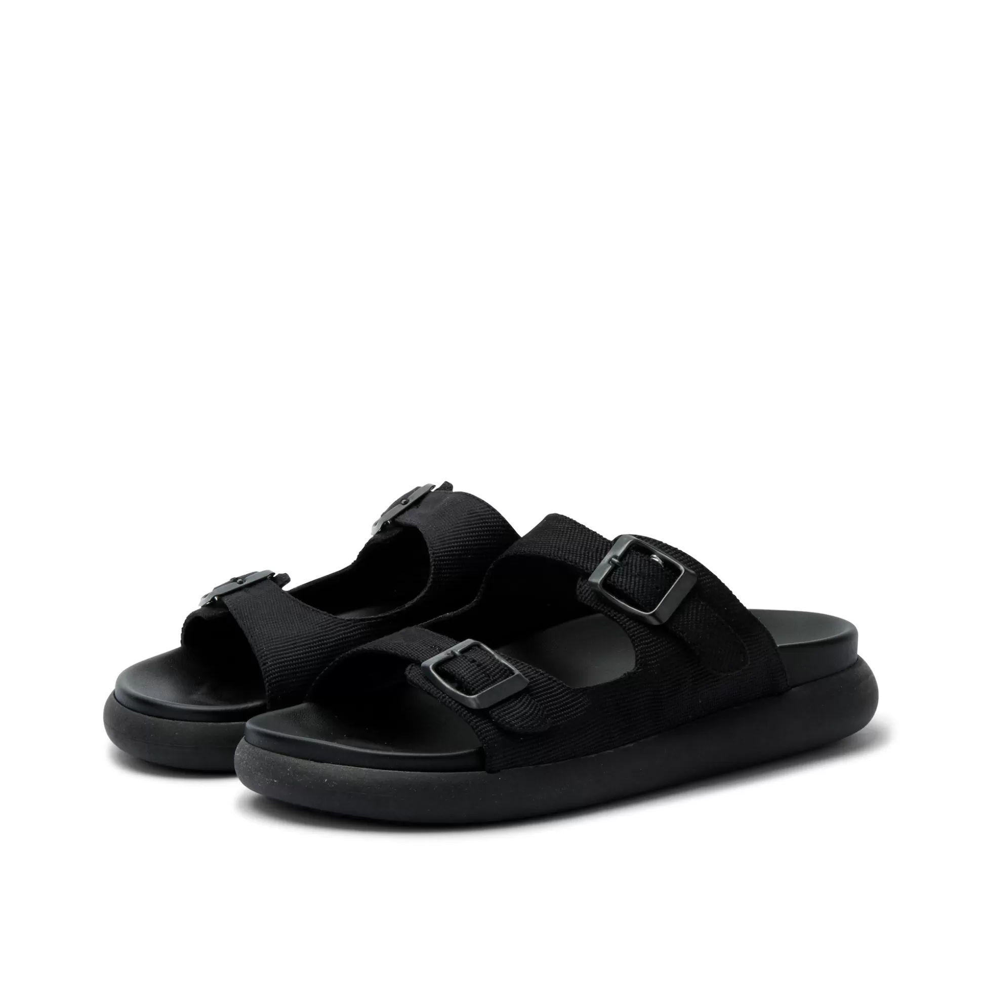 Damen Grand Step Juna Organic Sandal Black