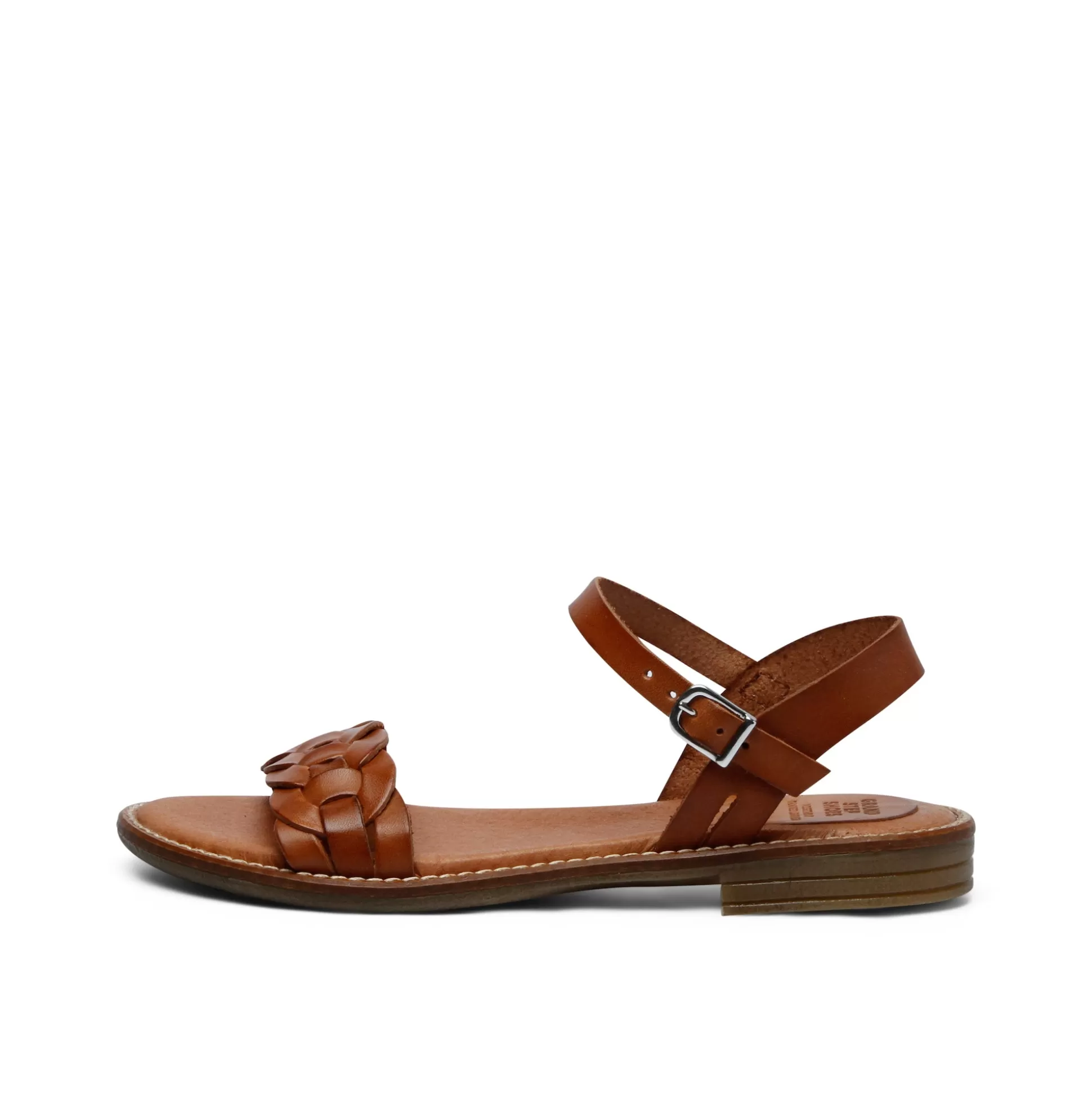 Damen Grand Step Kea Leather Sandal Whisky