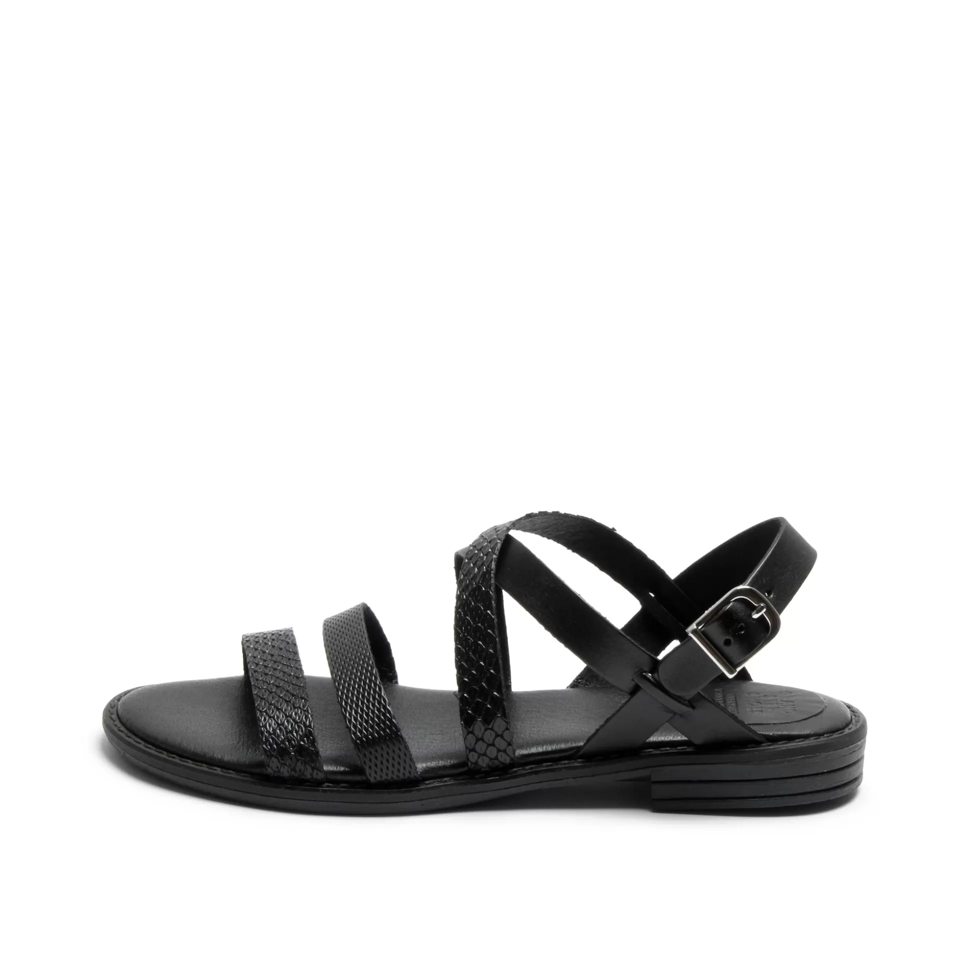 Damen Grand Step Kiki Leather Sandal Black