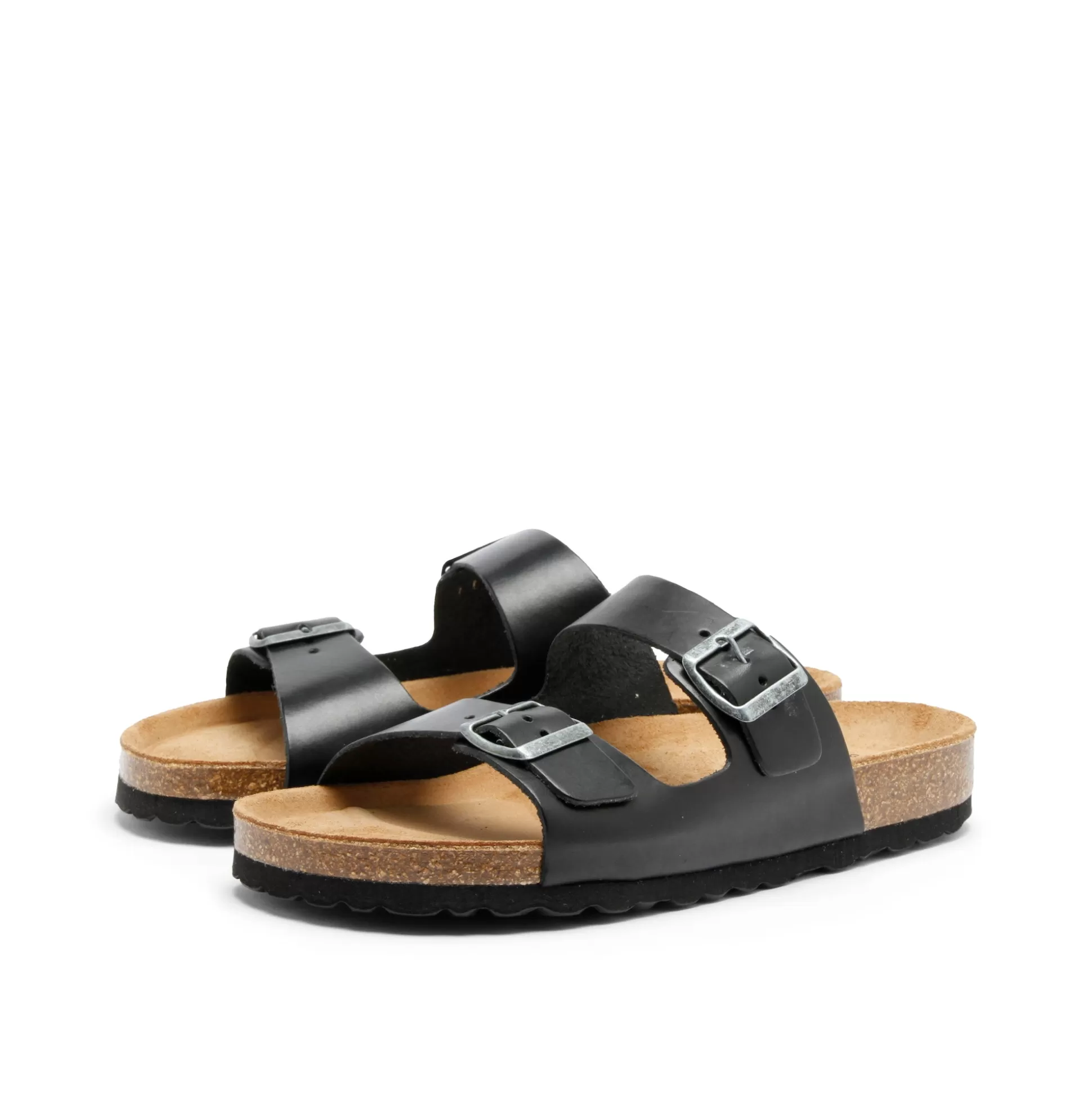 Damen Grand Step Lars Bio Leather Sandal Black