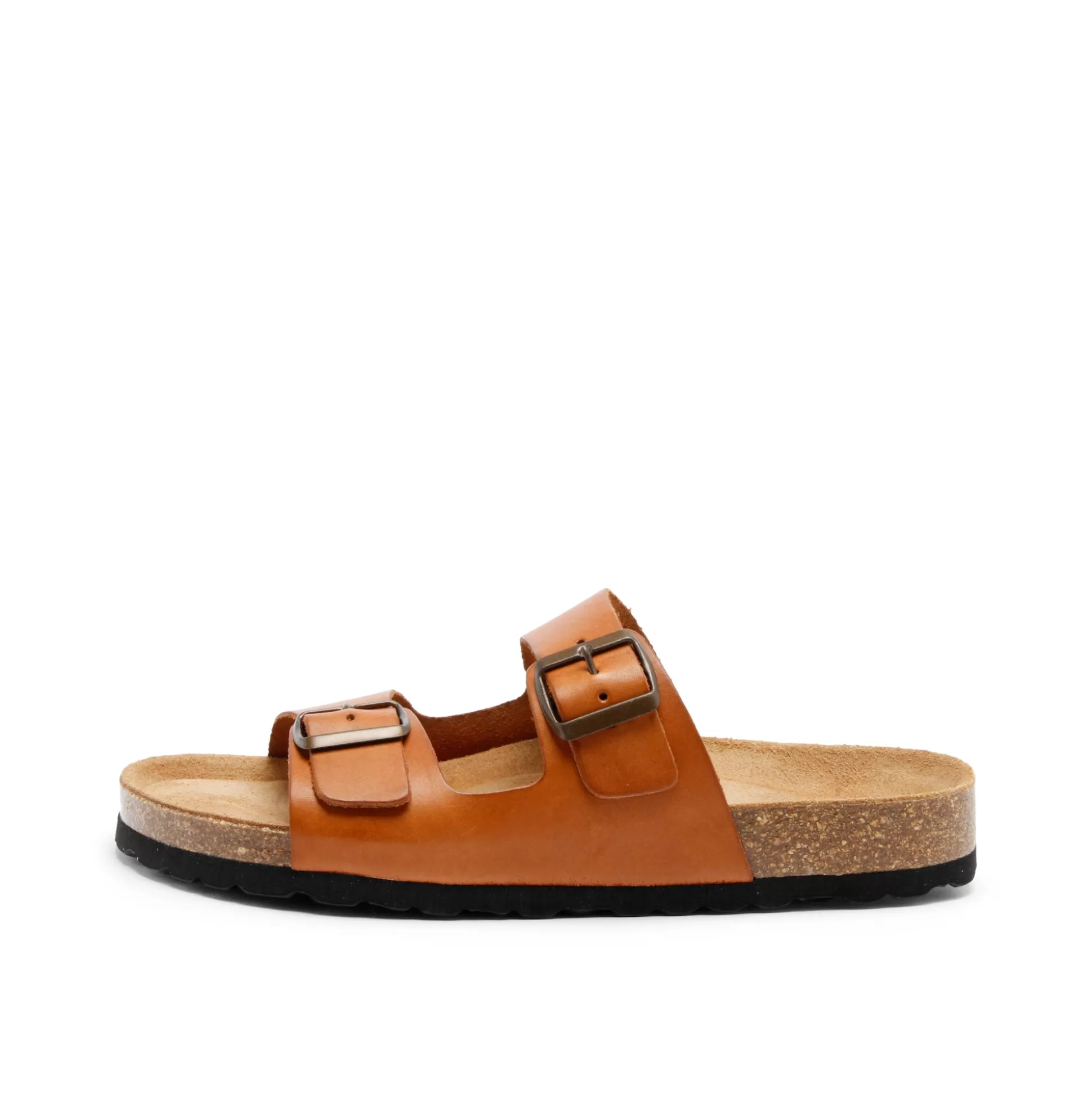 Herren Grand Step Lars Bio Leather Sandal Whisky