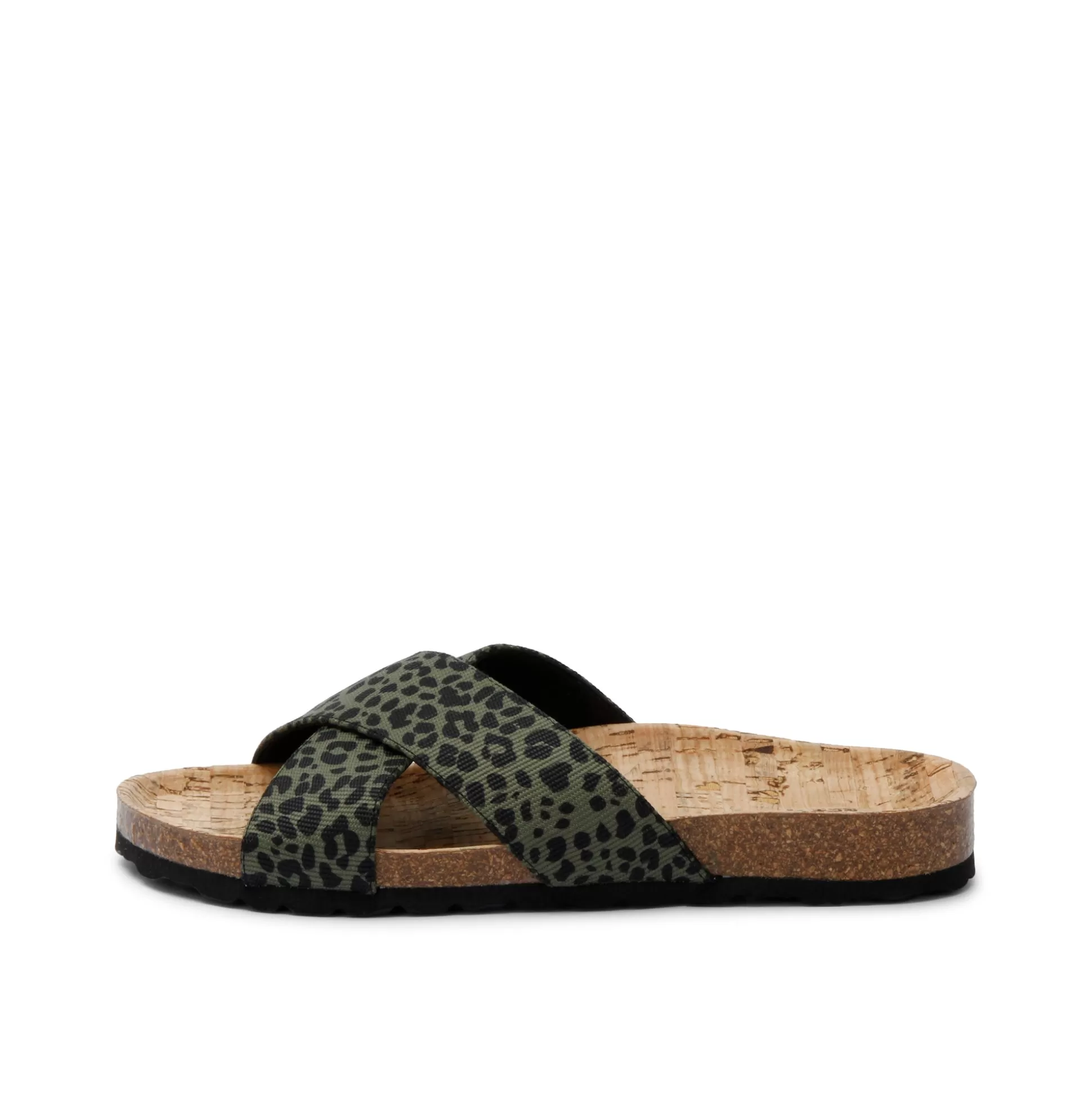 Damen Grand Step Lilo Animal Olive Sandal