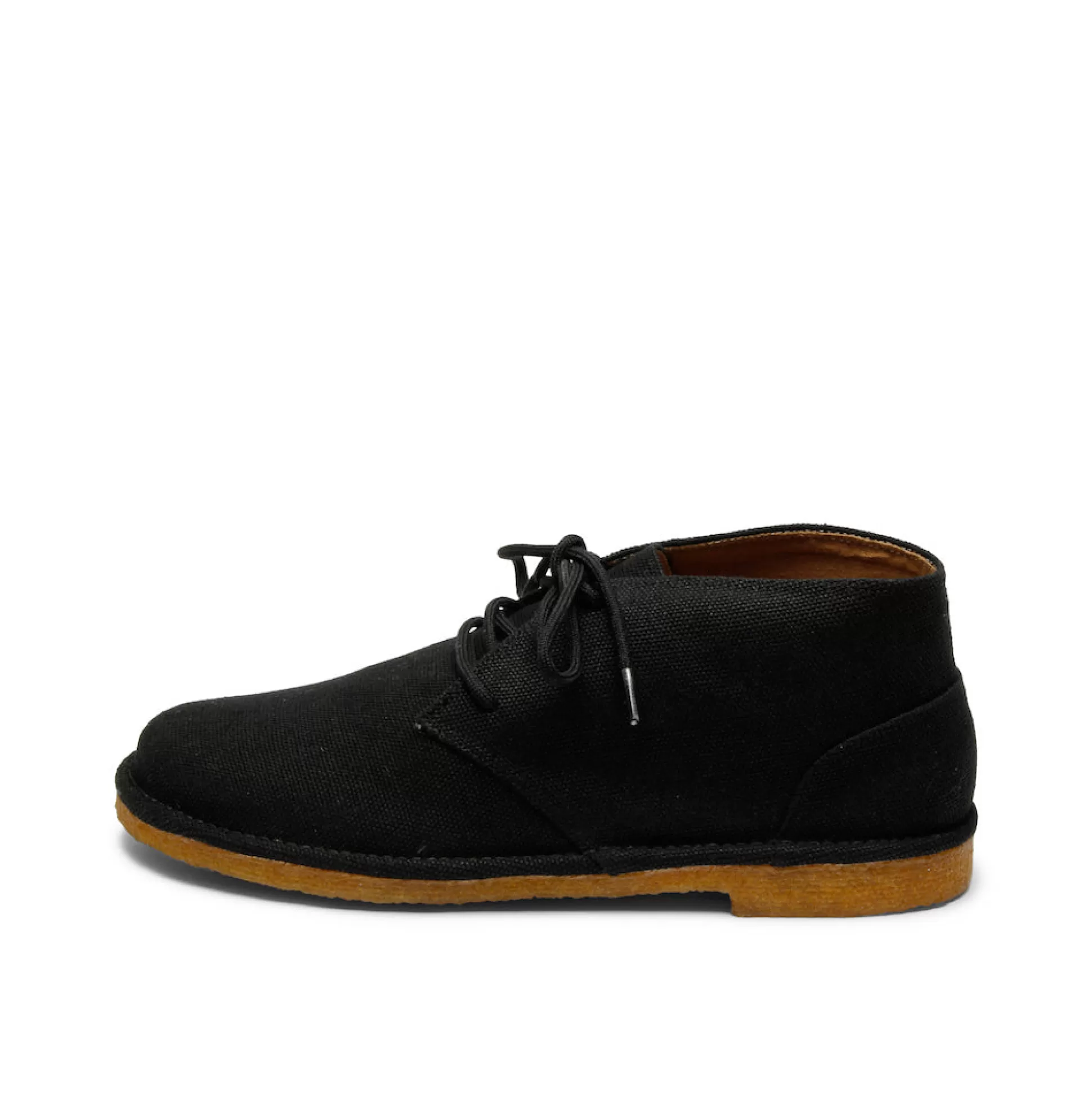 Herren Grand Step Loki Black Hemp Desert Boot