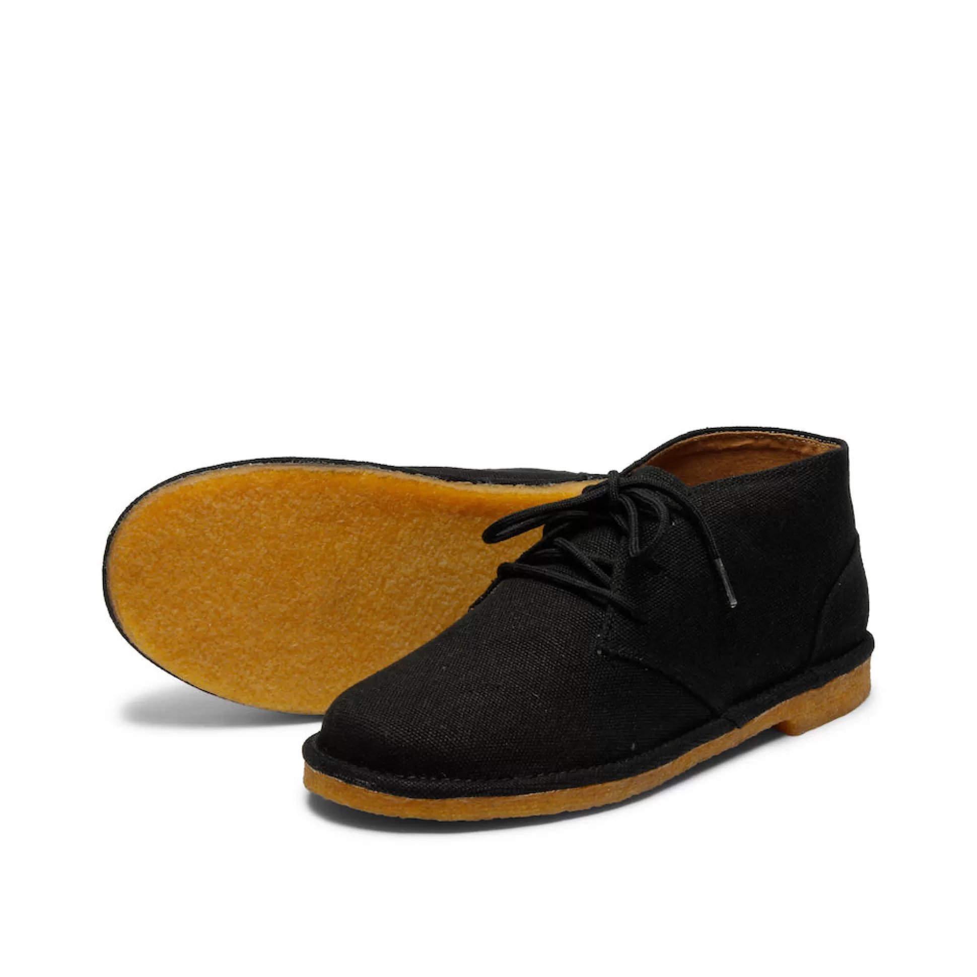 Herren Grand Step Loki Black Hemp Desert Boot