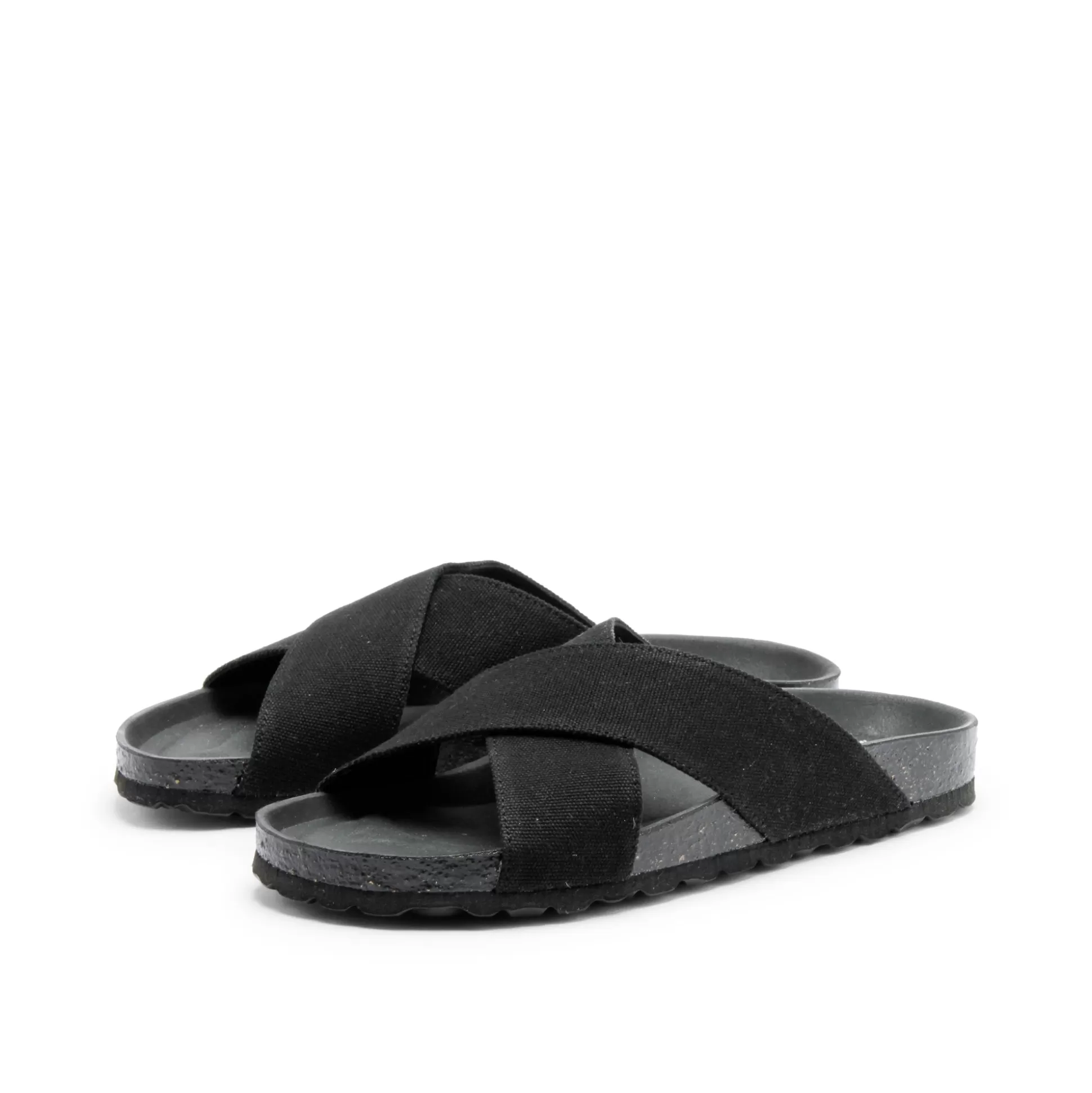 Herren Grand Step Lola Organic Sandal Black