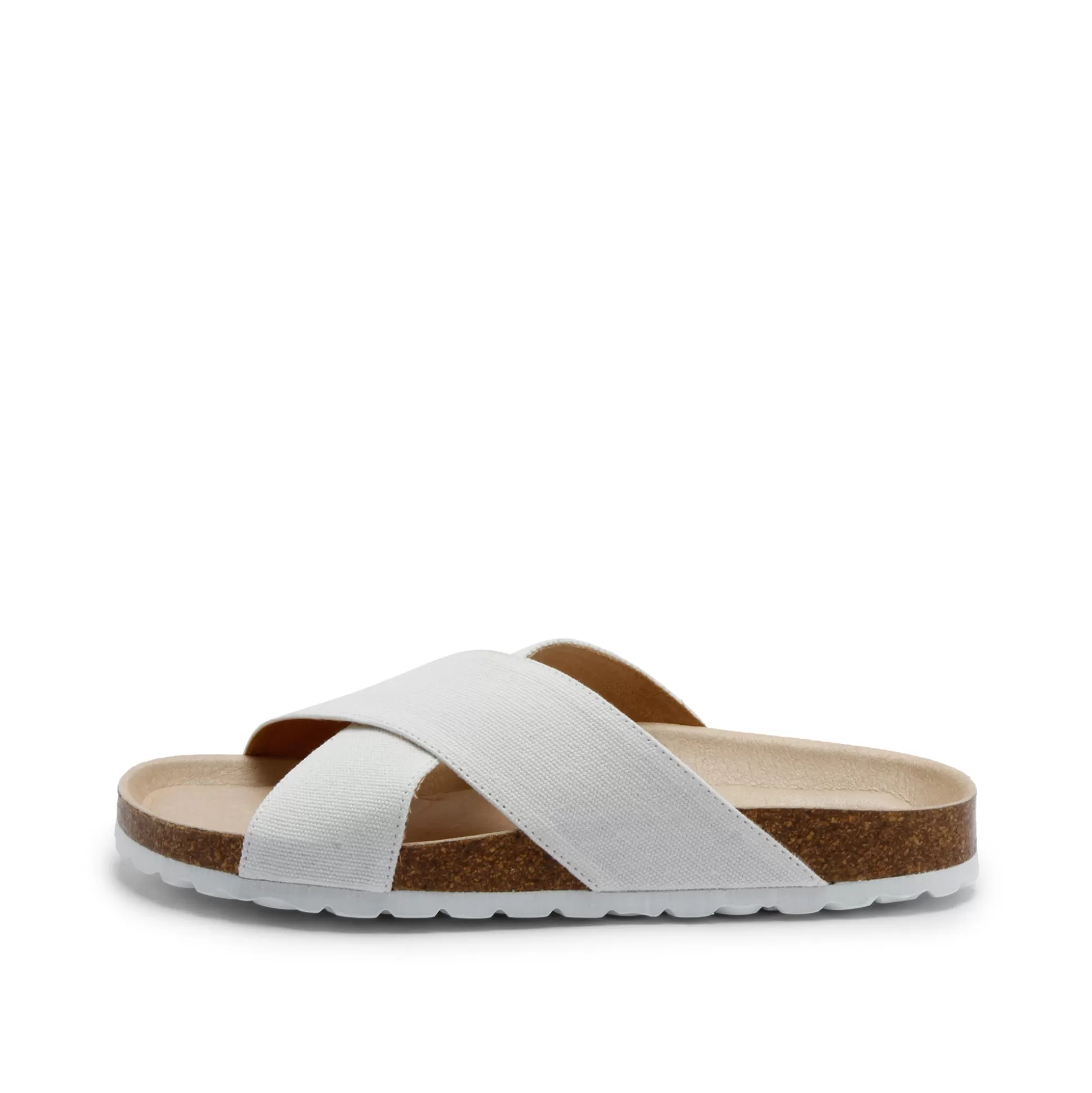 Damen Grand Step Lola Organic Sandal White