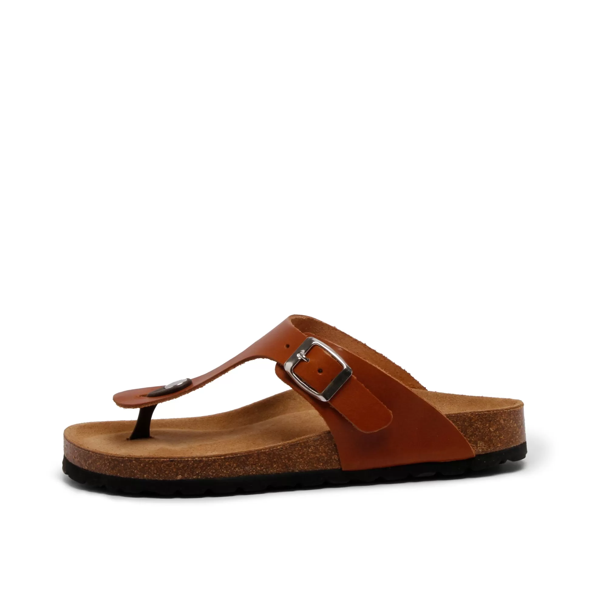 Damen Grand Step Mana Leather Sandal Whisky