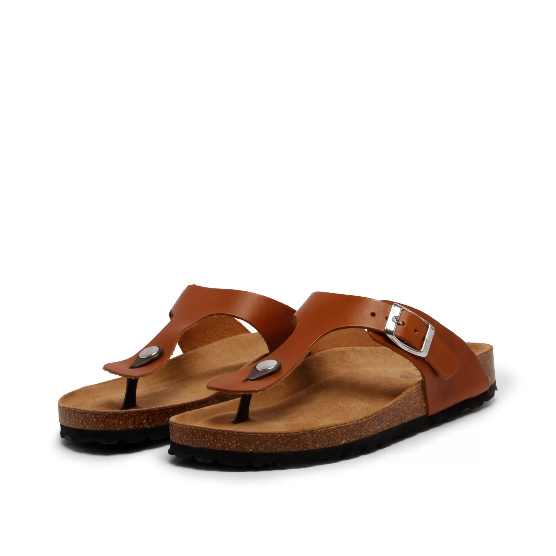 Damen Grand Step Mana Leather Sandal Whisky