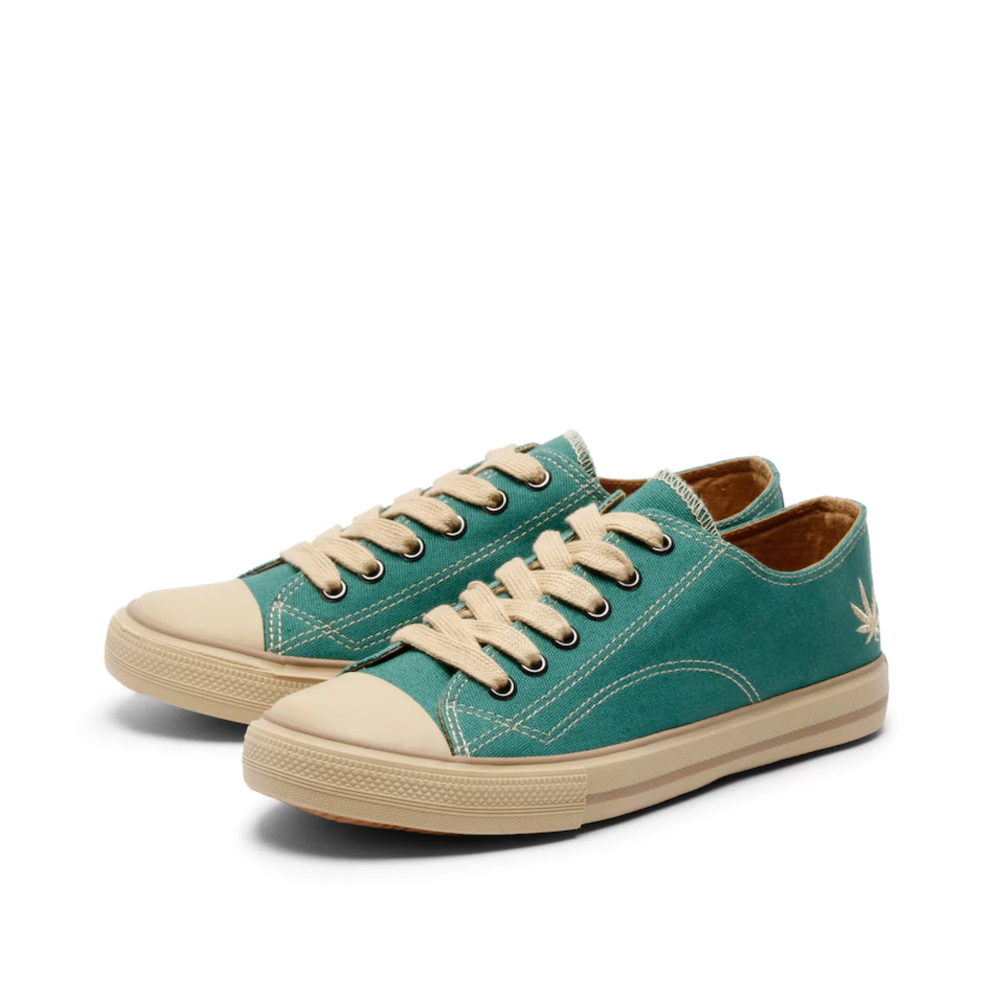 Herren Grand Step Marley Hemp Sneaker Seagreen