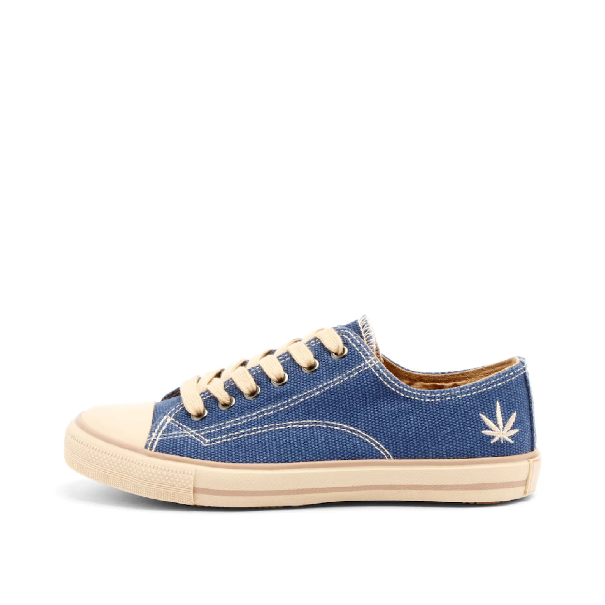 Herren Grand Step Marley Navy Hemp Sneaker