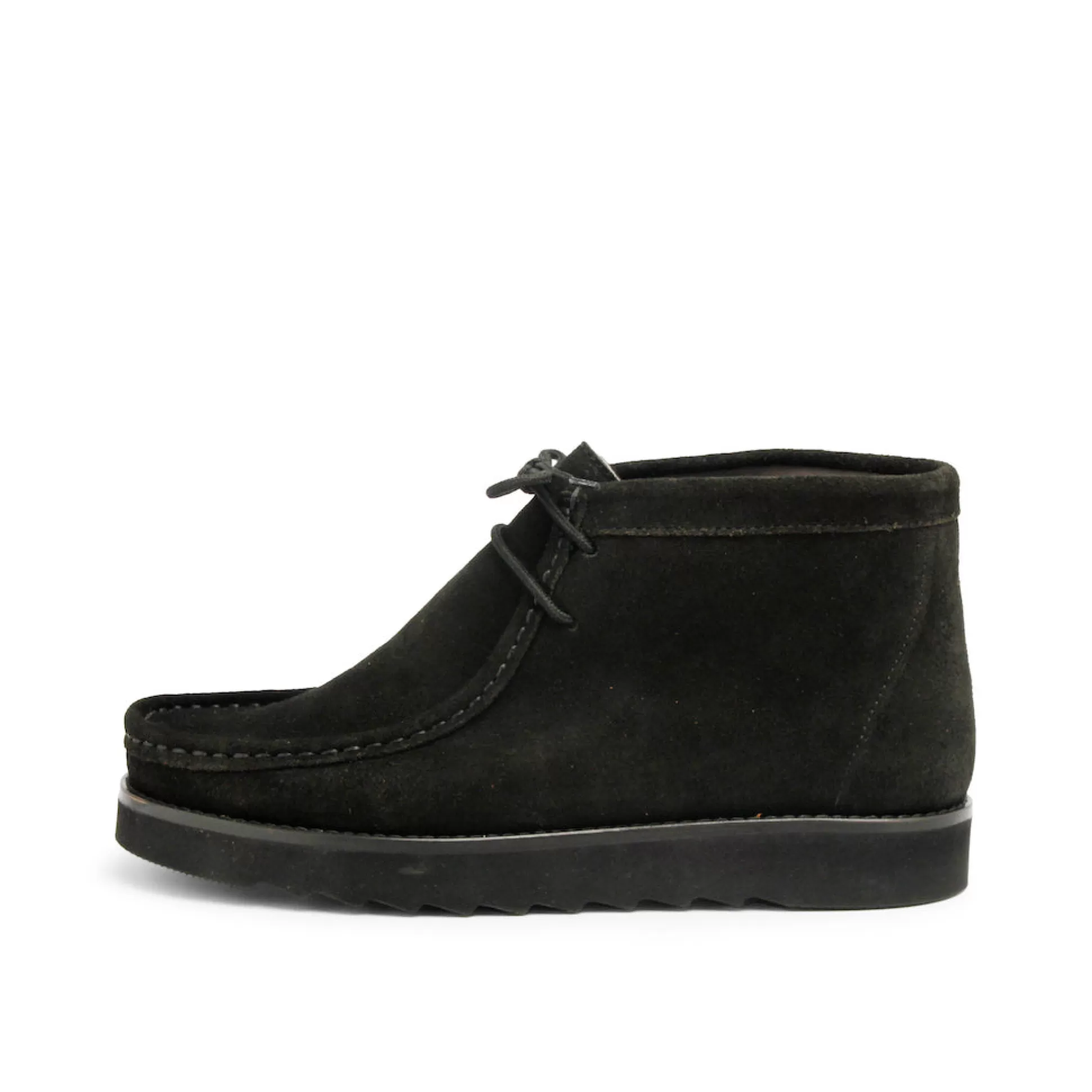 Herren Grand Step Quinn Black Wallabee Bootie