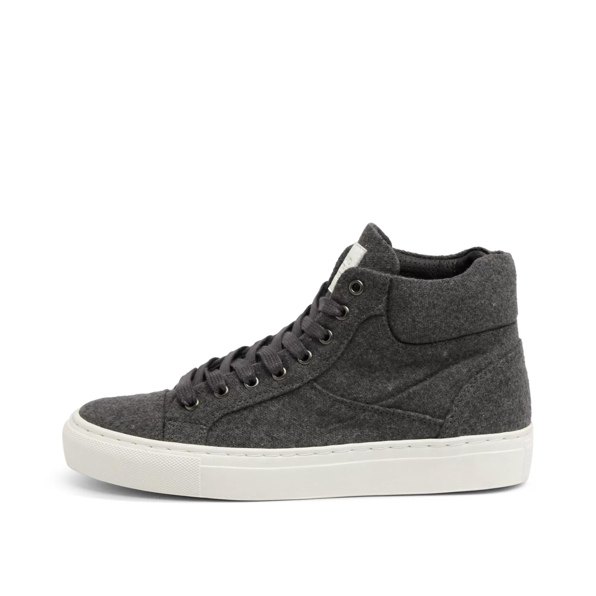 Damen Grand Step Sally Vegan Felt Grey High Top Sneaker