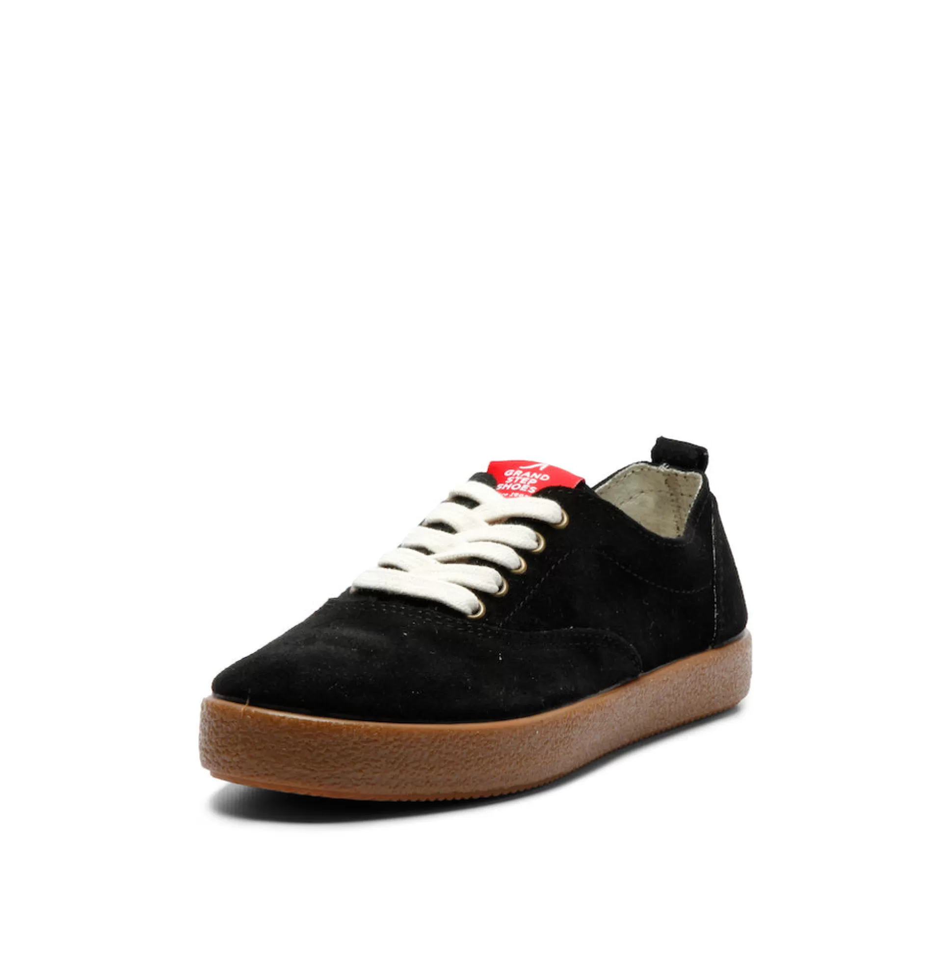 Herren Grand Step Sasha Black Suede Sneaker