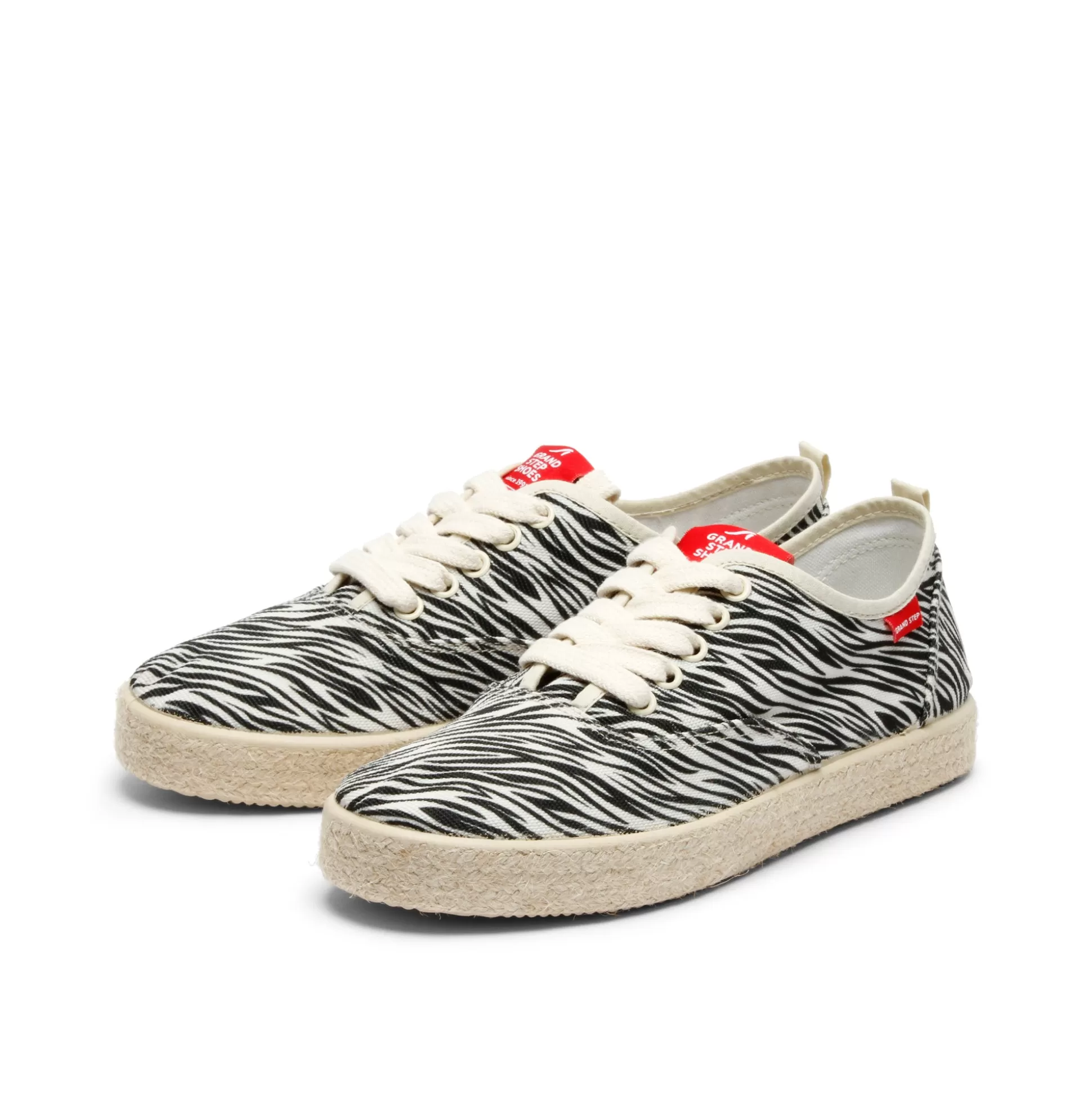 Damen Grand Step Sasha Recycled Sneaker Zebra