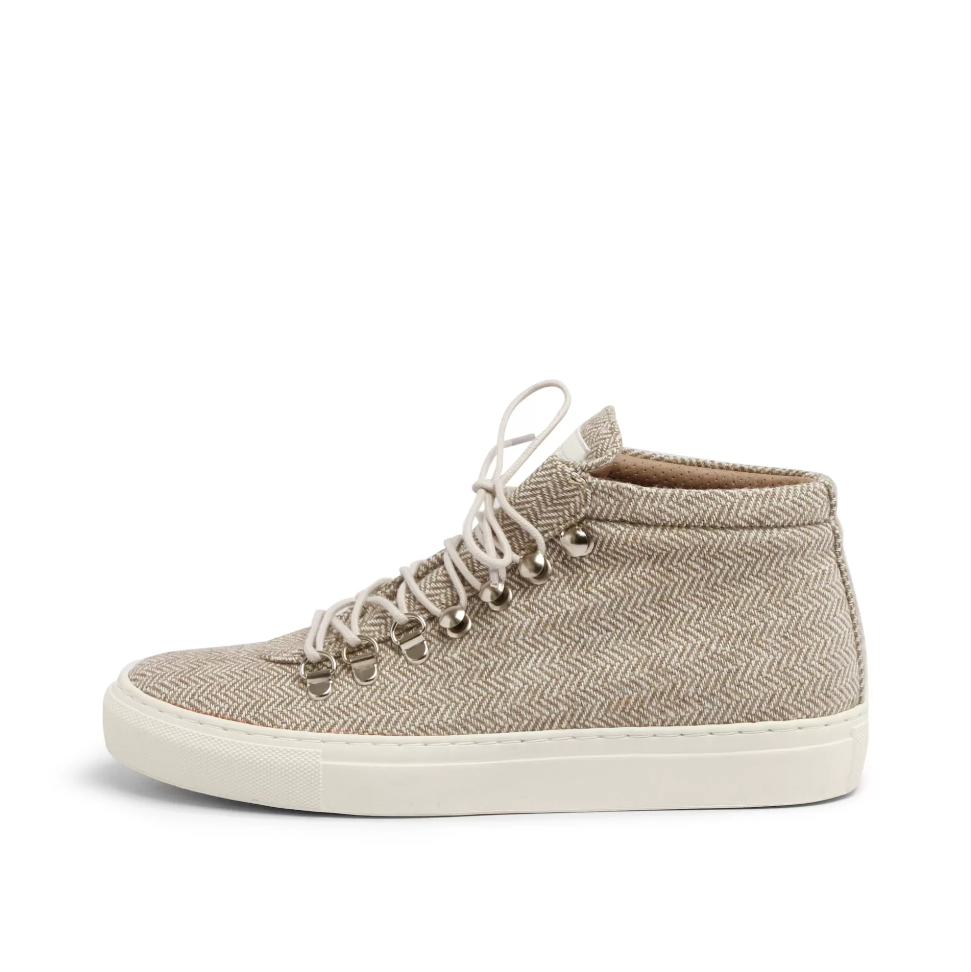 Damen Grand Step Smilla Tweed Beige Sneaker