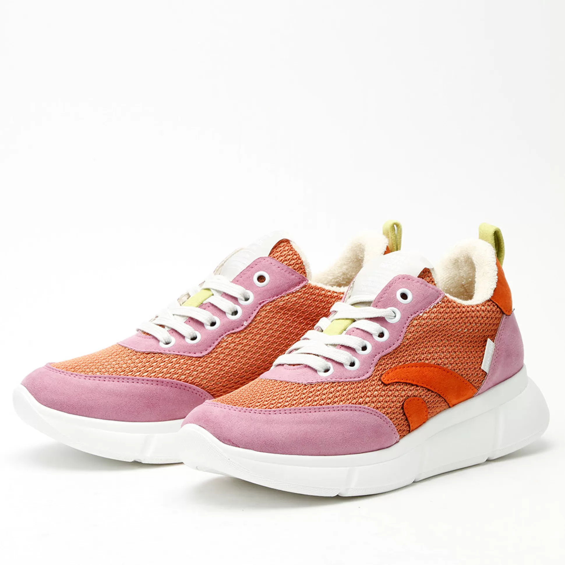 Damen Grand Step Speed Orange Violet Vegan Sneaker