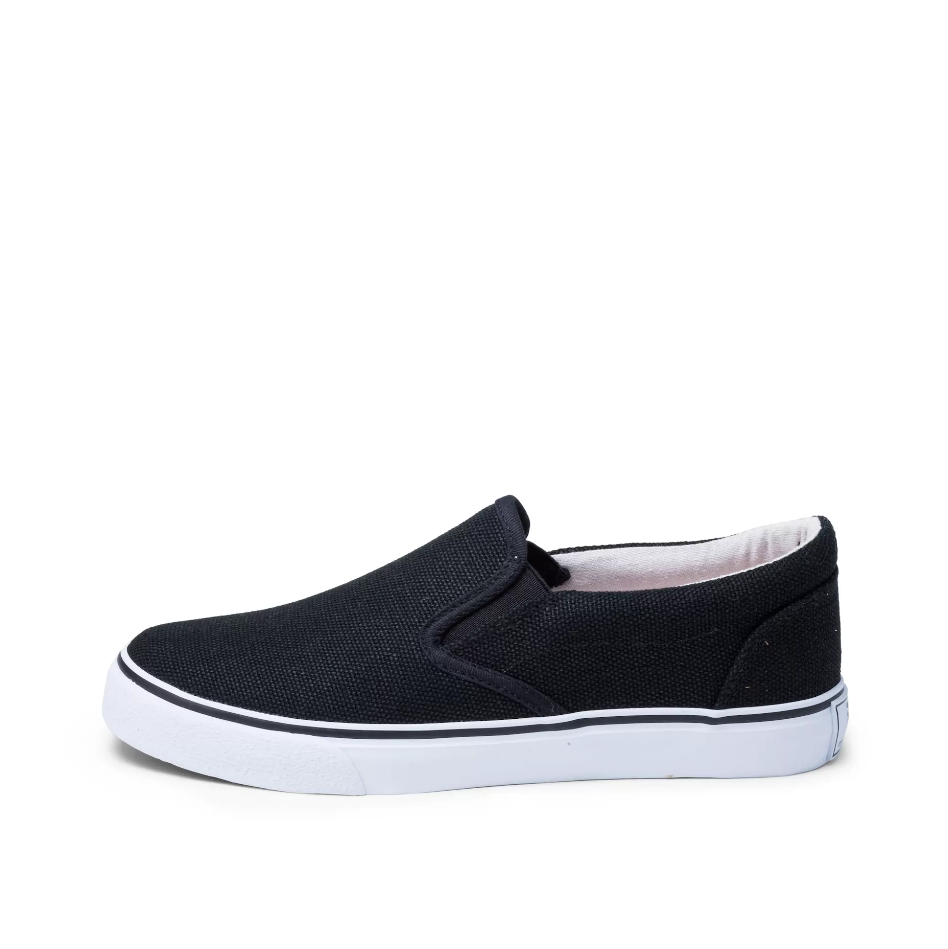 Herren Grand Step Stacy Hemp Slipon Black