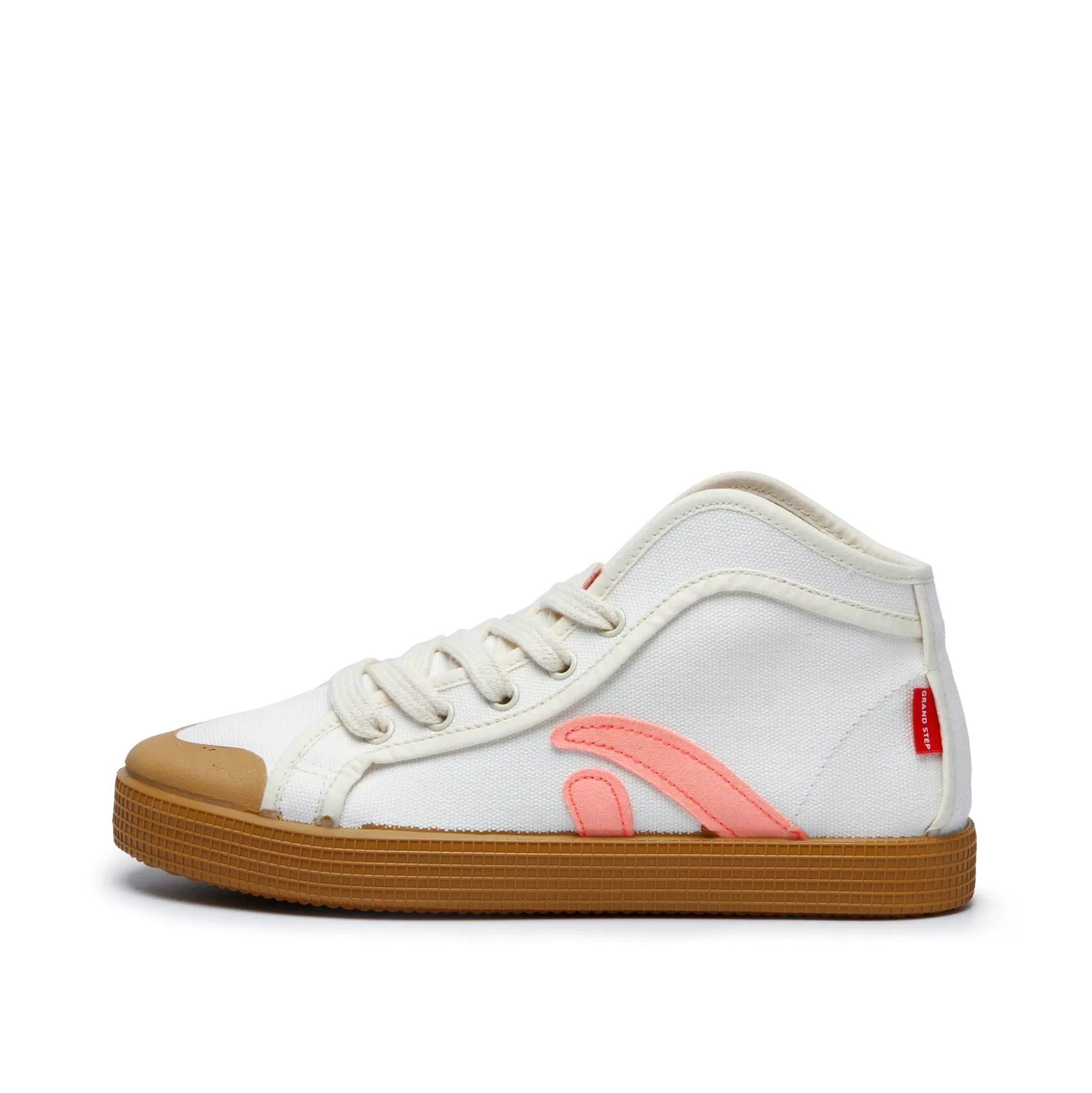 Herren Grand Step Taylor Organic Sneaker Offwhite Neon-Pink