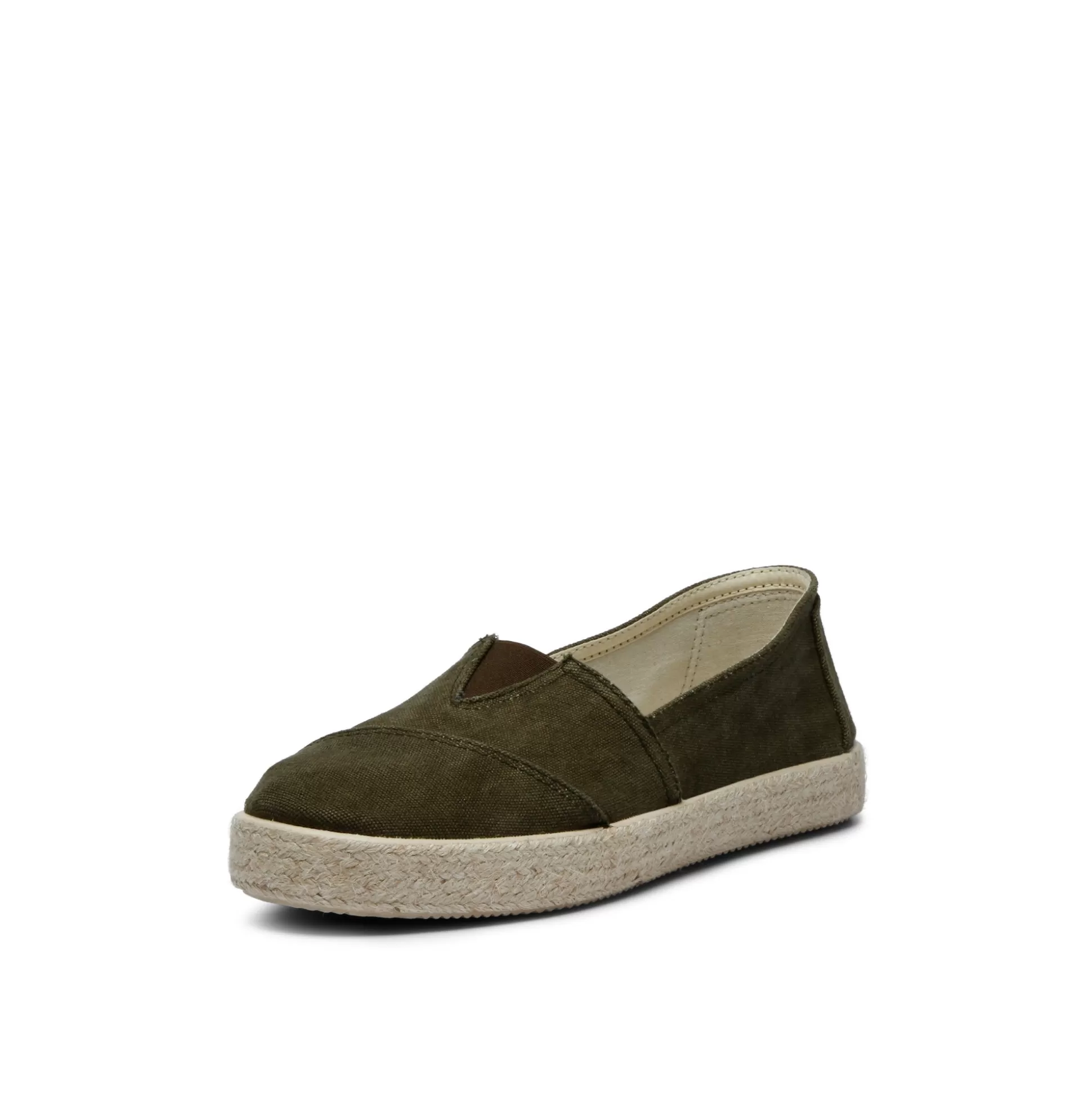 Herren Grand Step Tim Cotton Slipon Olive