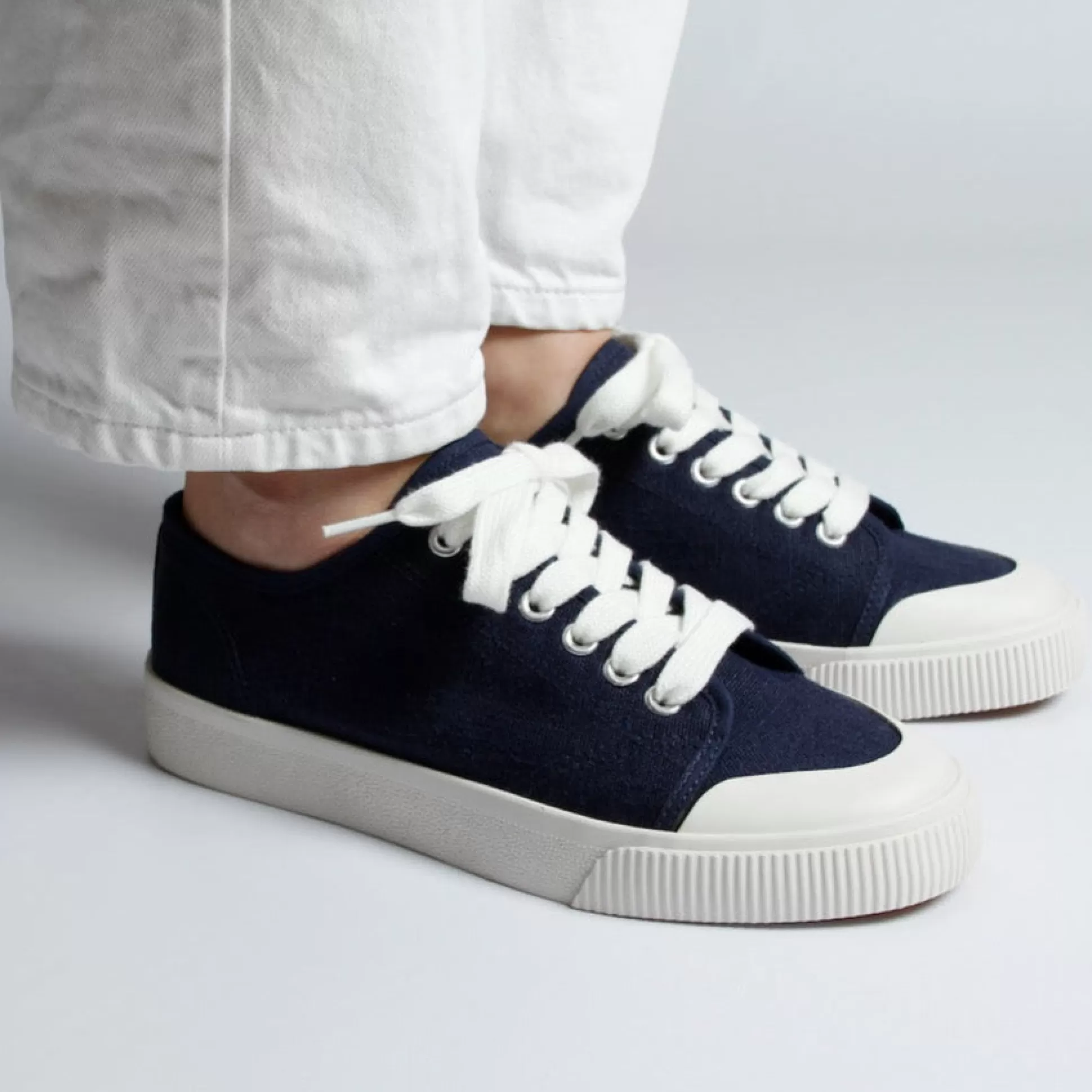 Damen Grand Step Trudy Hemp Sneaker Navy