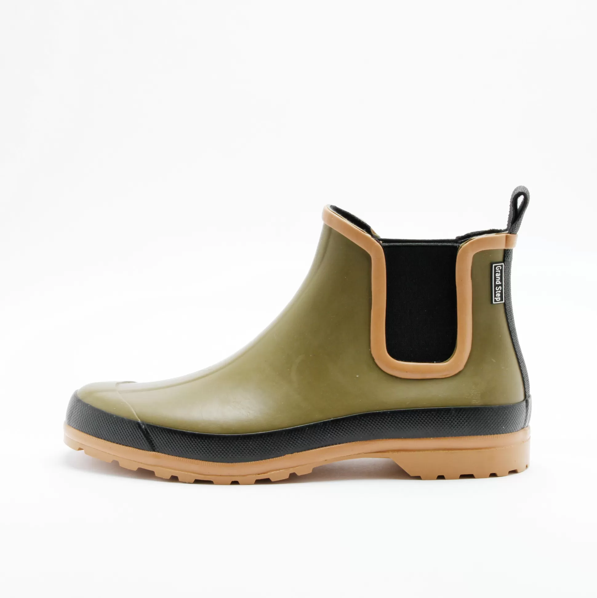 Damen Grand Step Victoria Multi Olive Rubber Boot